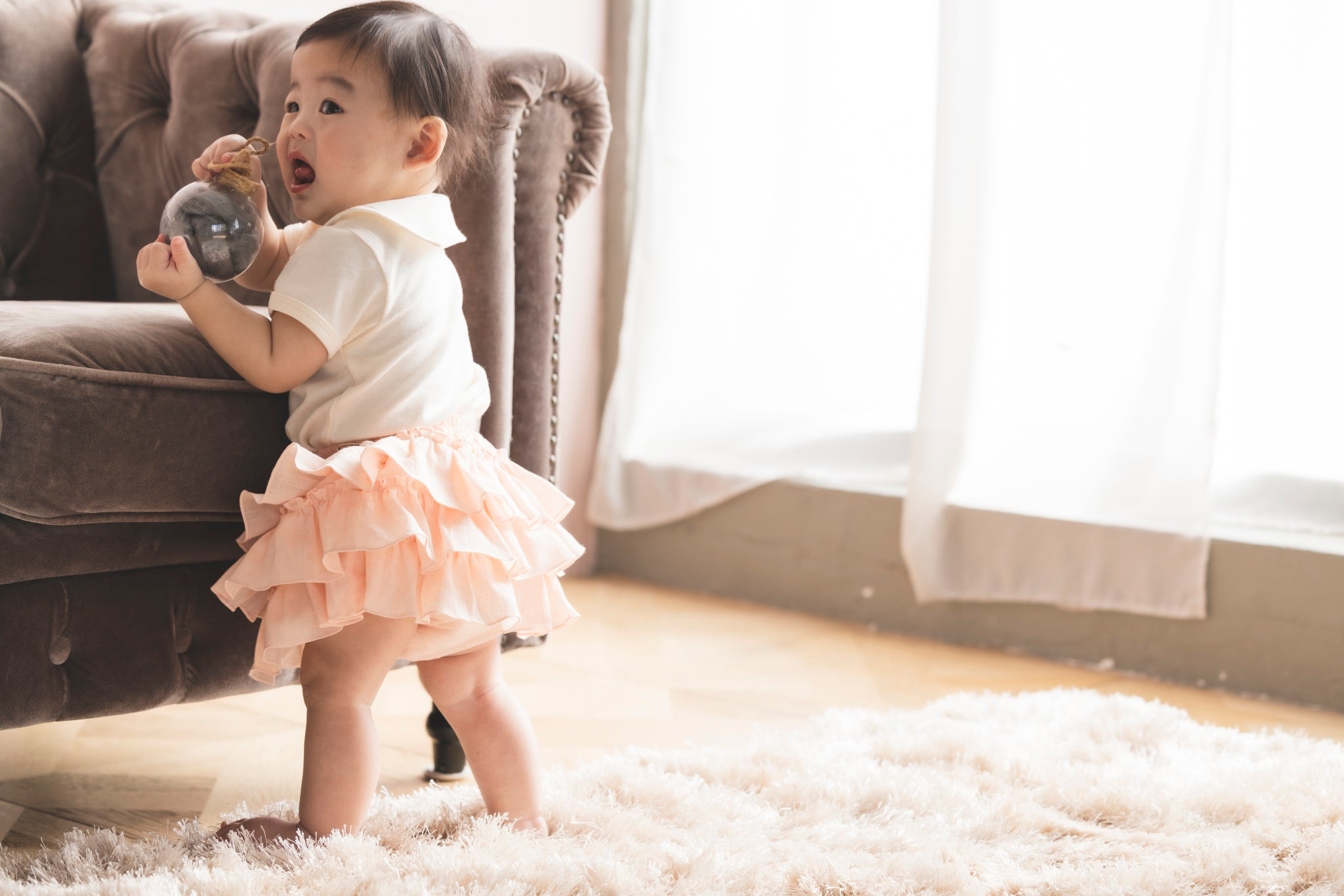 POPPO(リネンシャーベットカラー フリル)