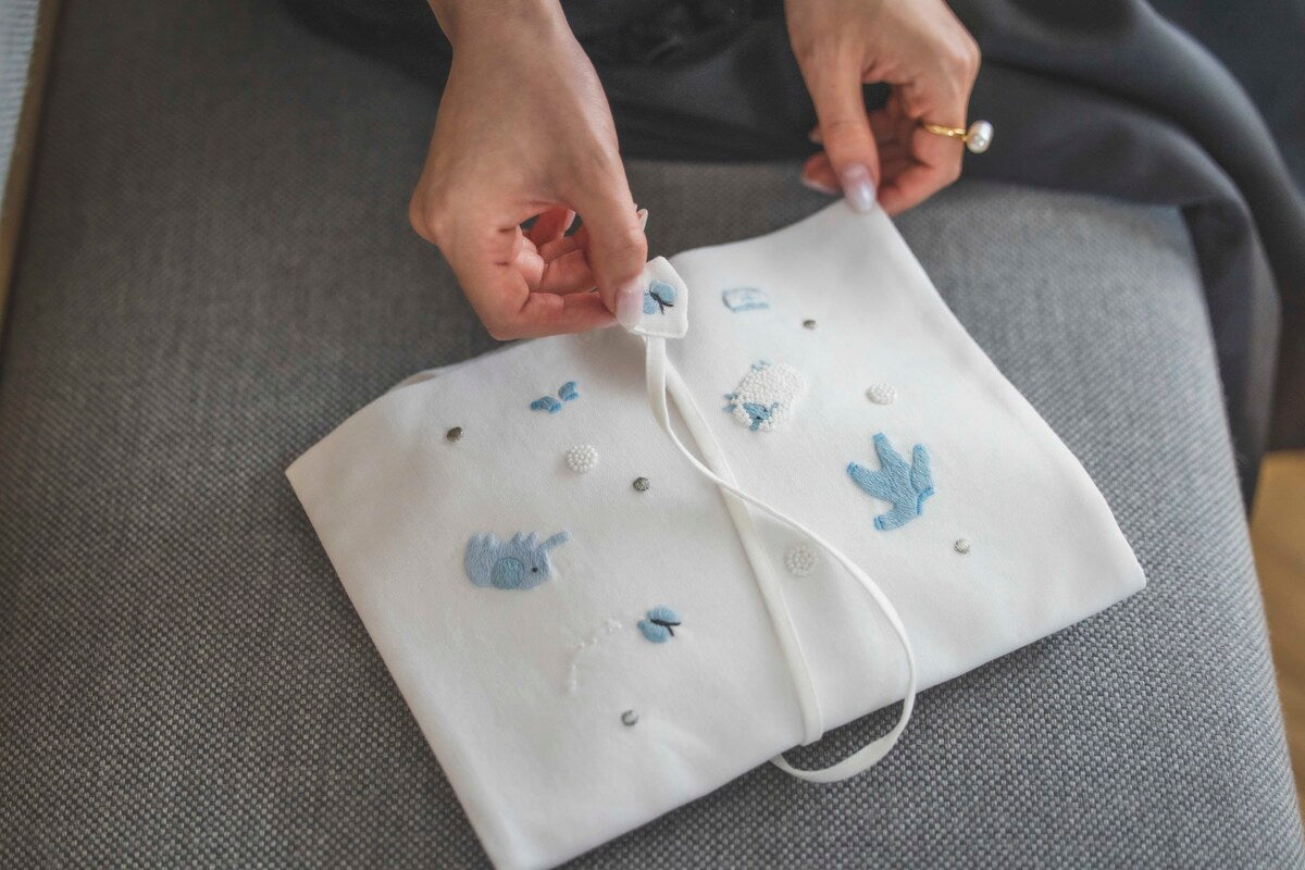 お出かけポーチ(ゾウさん)