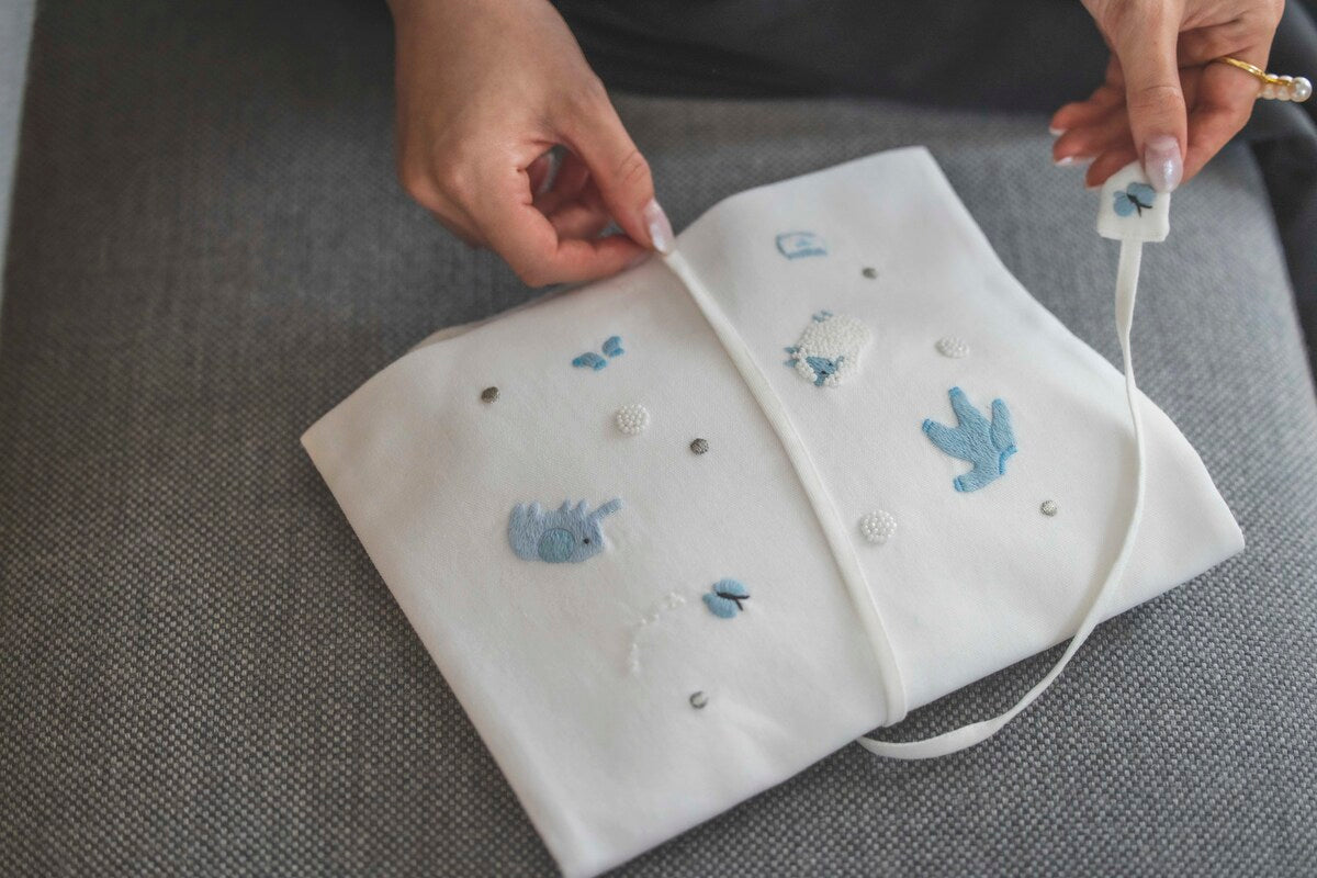 お出かけポーチ(ゾウさん)