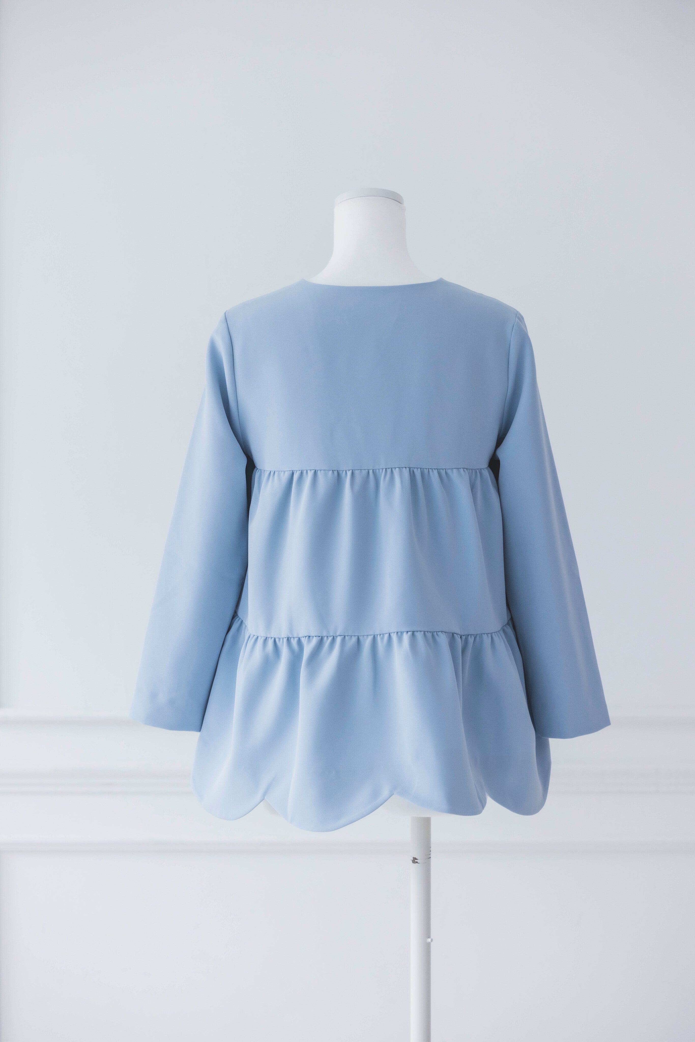 美人トップス(ブルー)