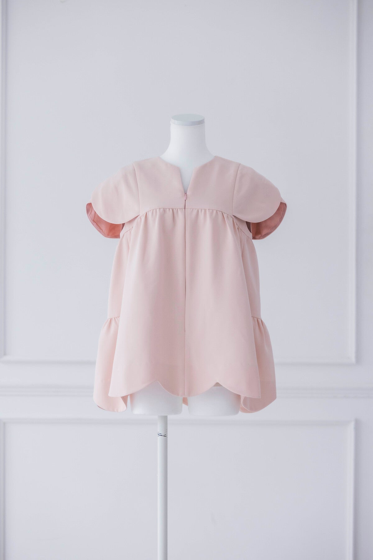 美人トップス ペタルスリーブ(マシュマロピンク)