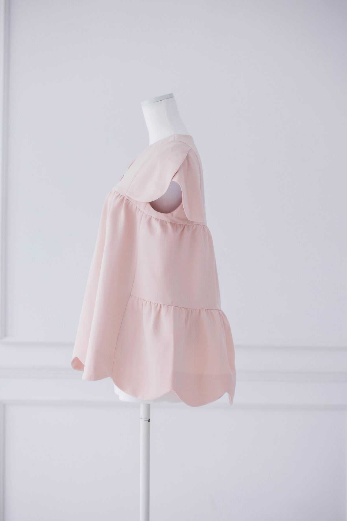 美人トップス ペタルスリーブ(マシュマロピンク)