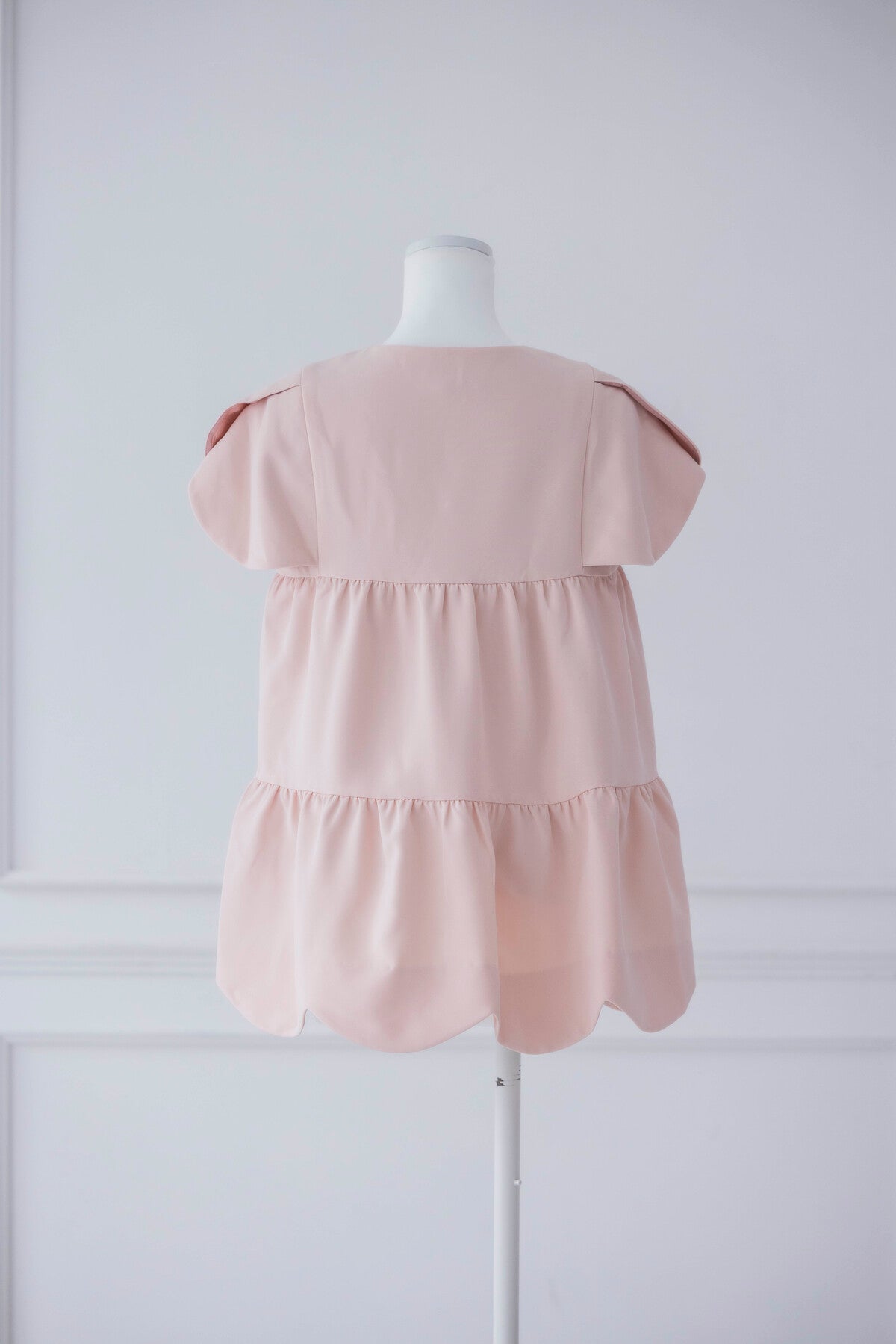 美人トップス ペタルスリーブ(マシュマロピンク)