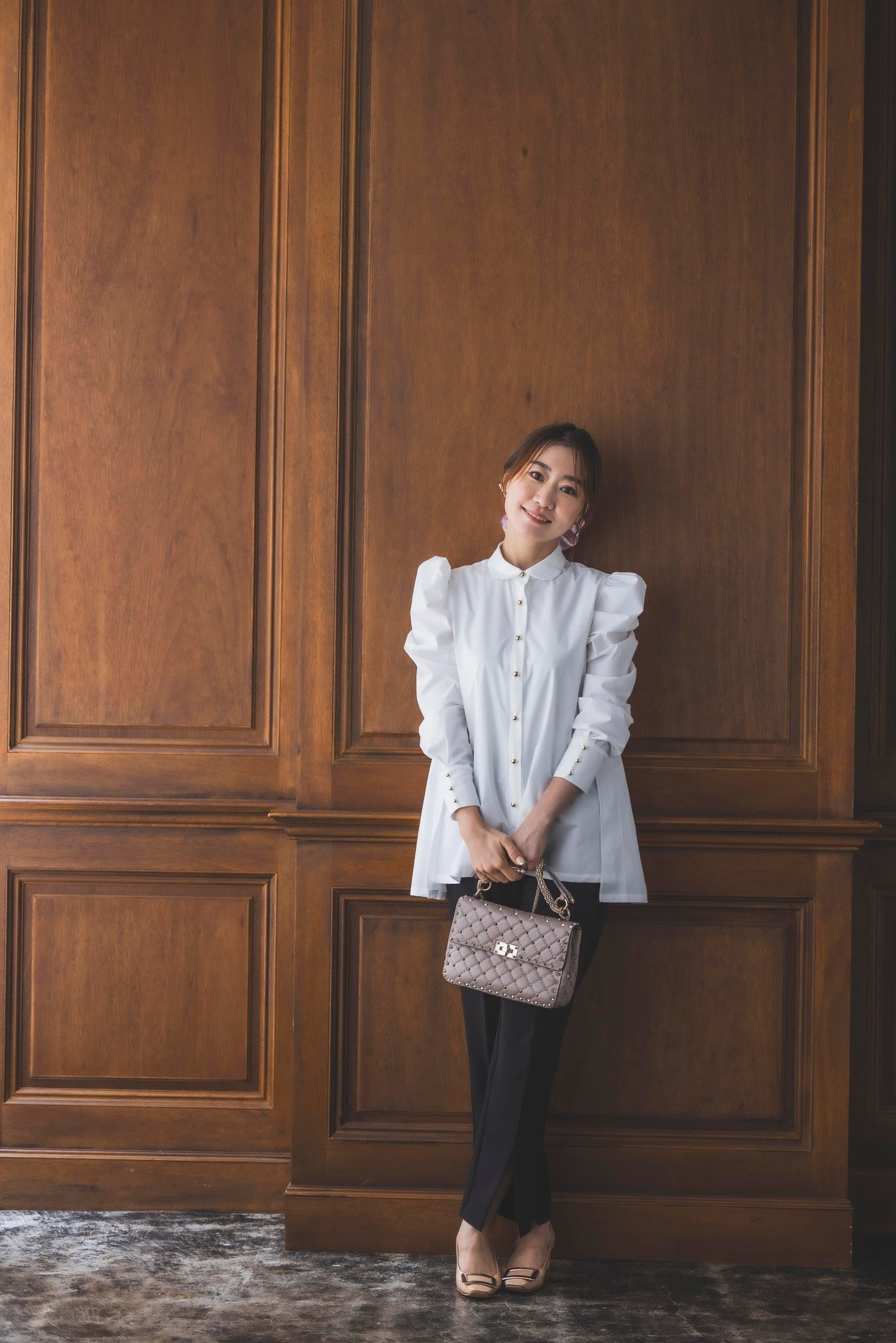 ビンナヌンシャツ(ホワイト)