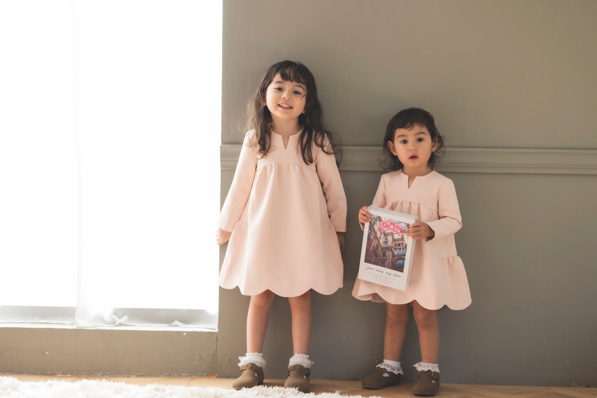 美人トップス for kids(マシュマロピンク)