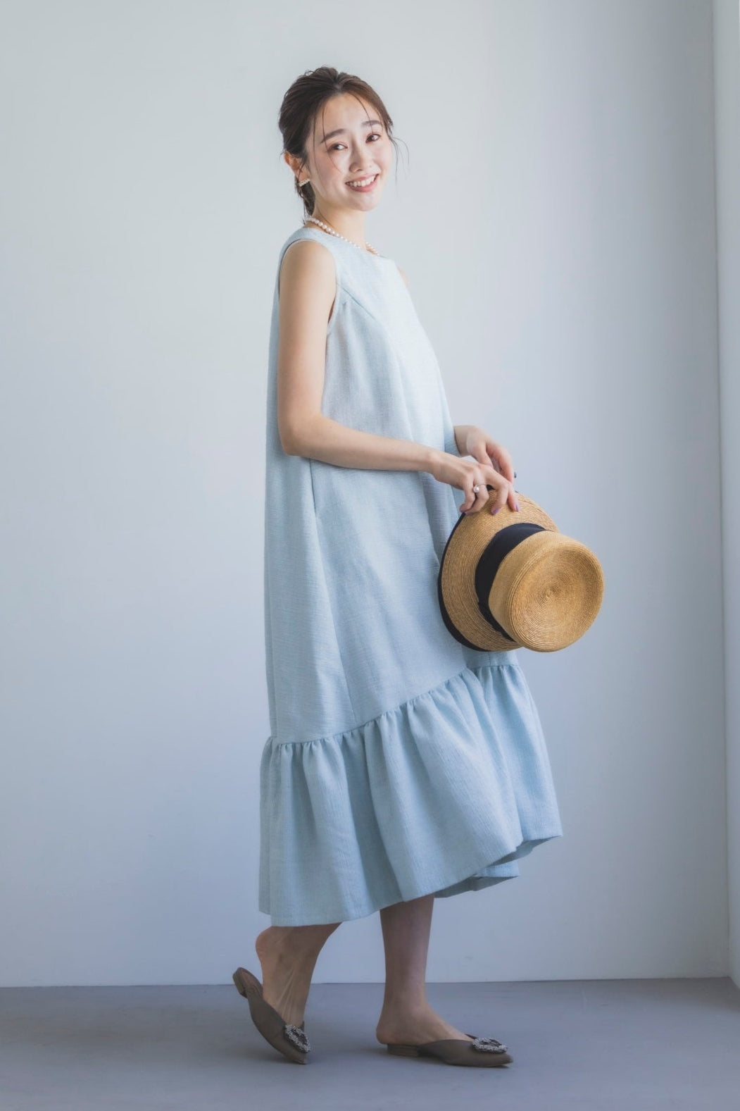 ツイードワンピース-星紡ぎ-