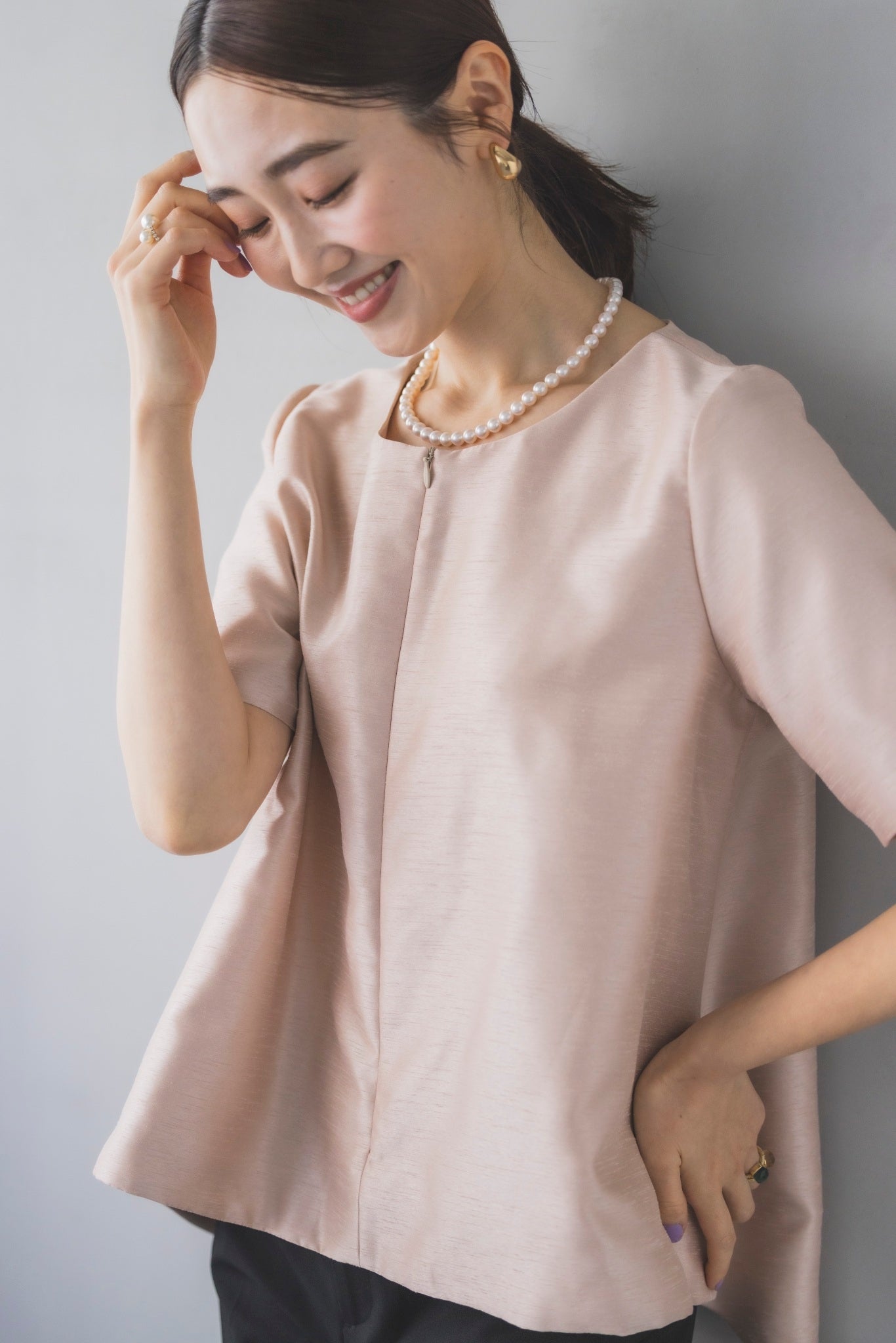 una セットアップ(ピンク)