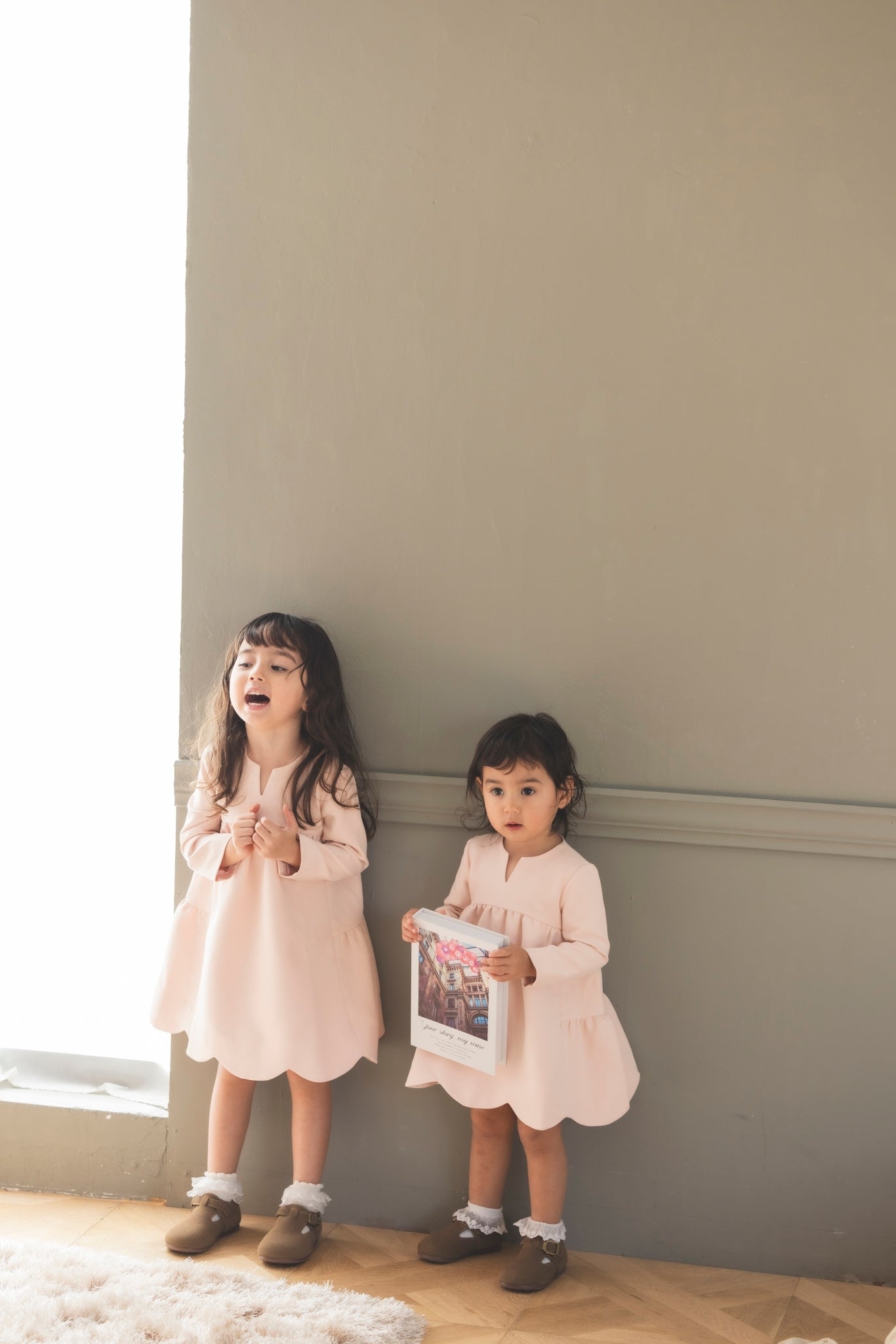 美人トップス for kids(マシュマロピンク)