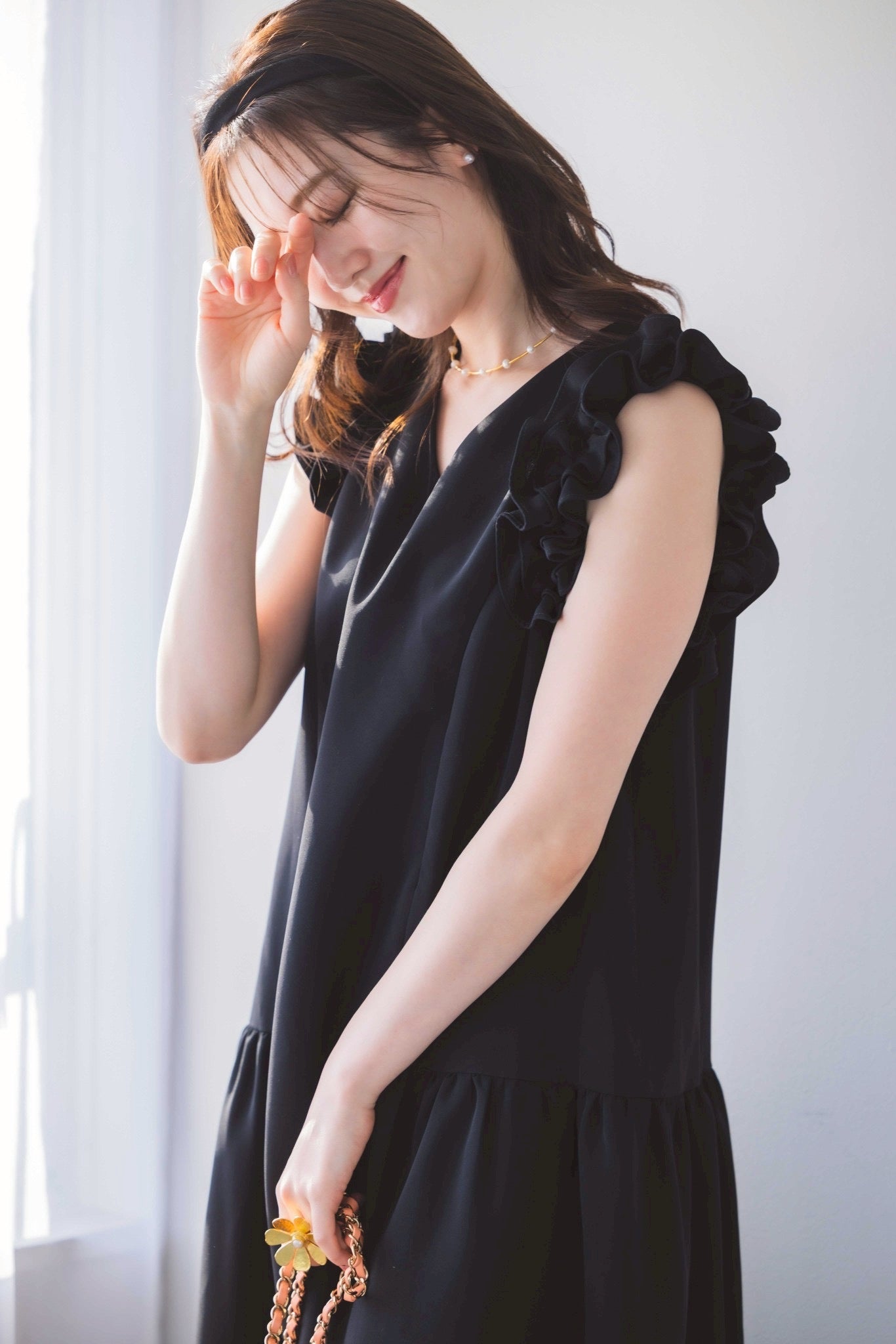 par-lang ドレス(ブラック)