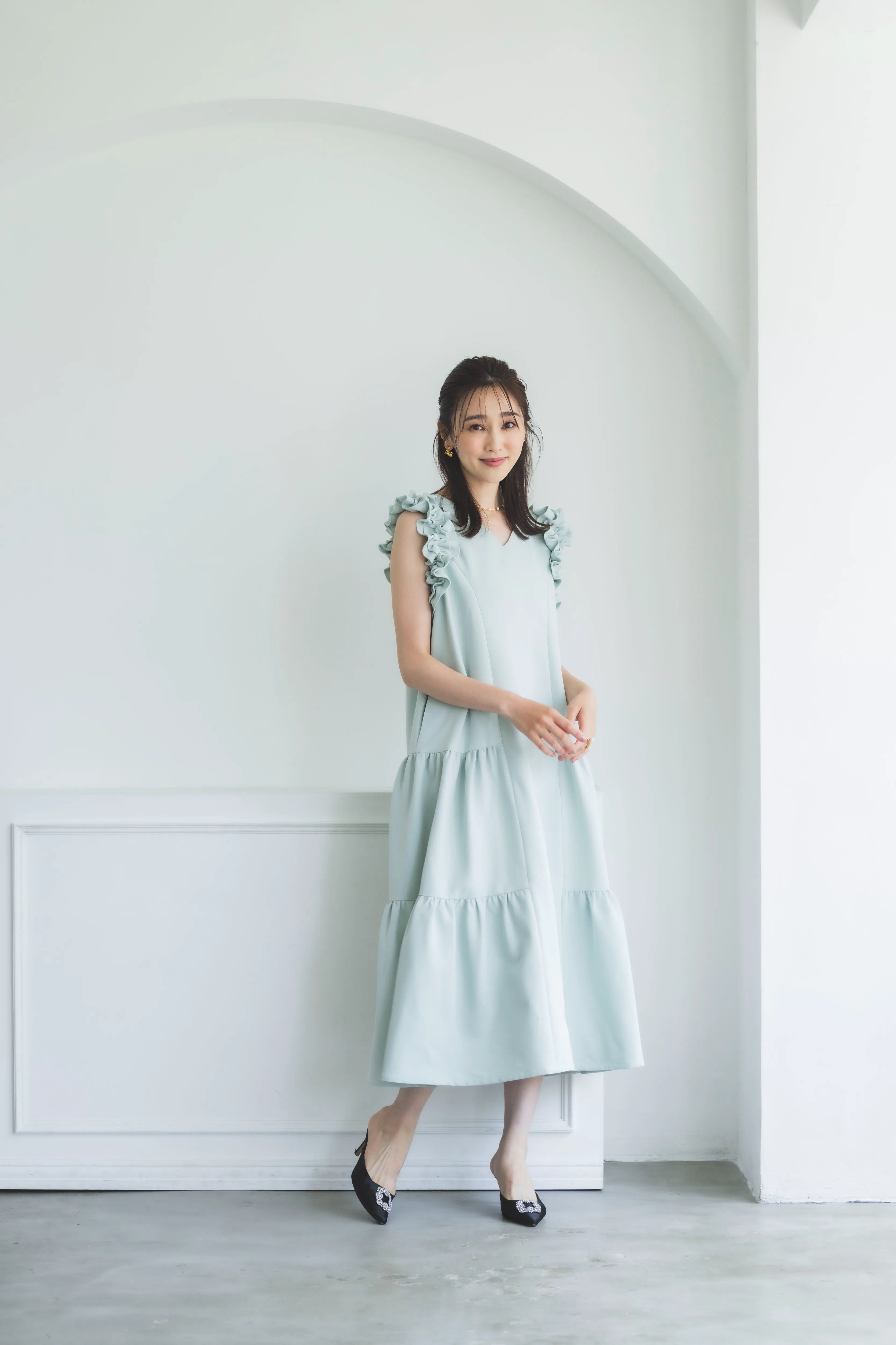 par-lang ドレス(ミントブルー)