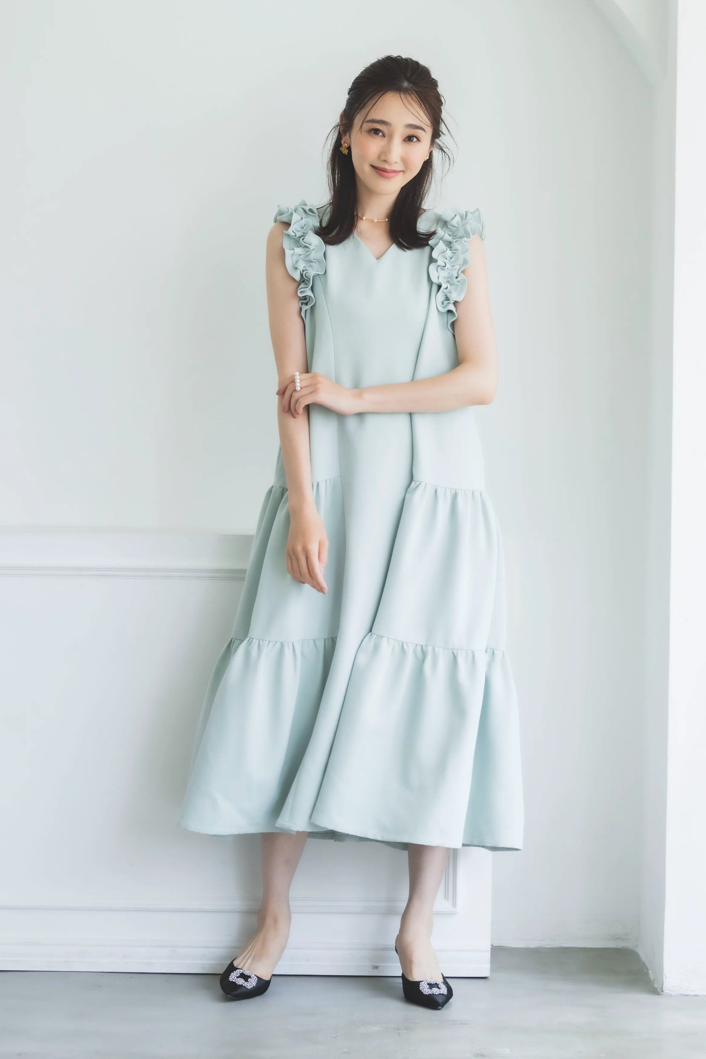 par-lang ドレス(ミントブルー)