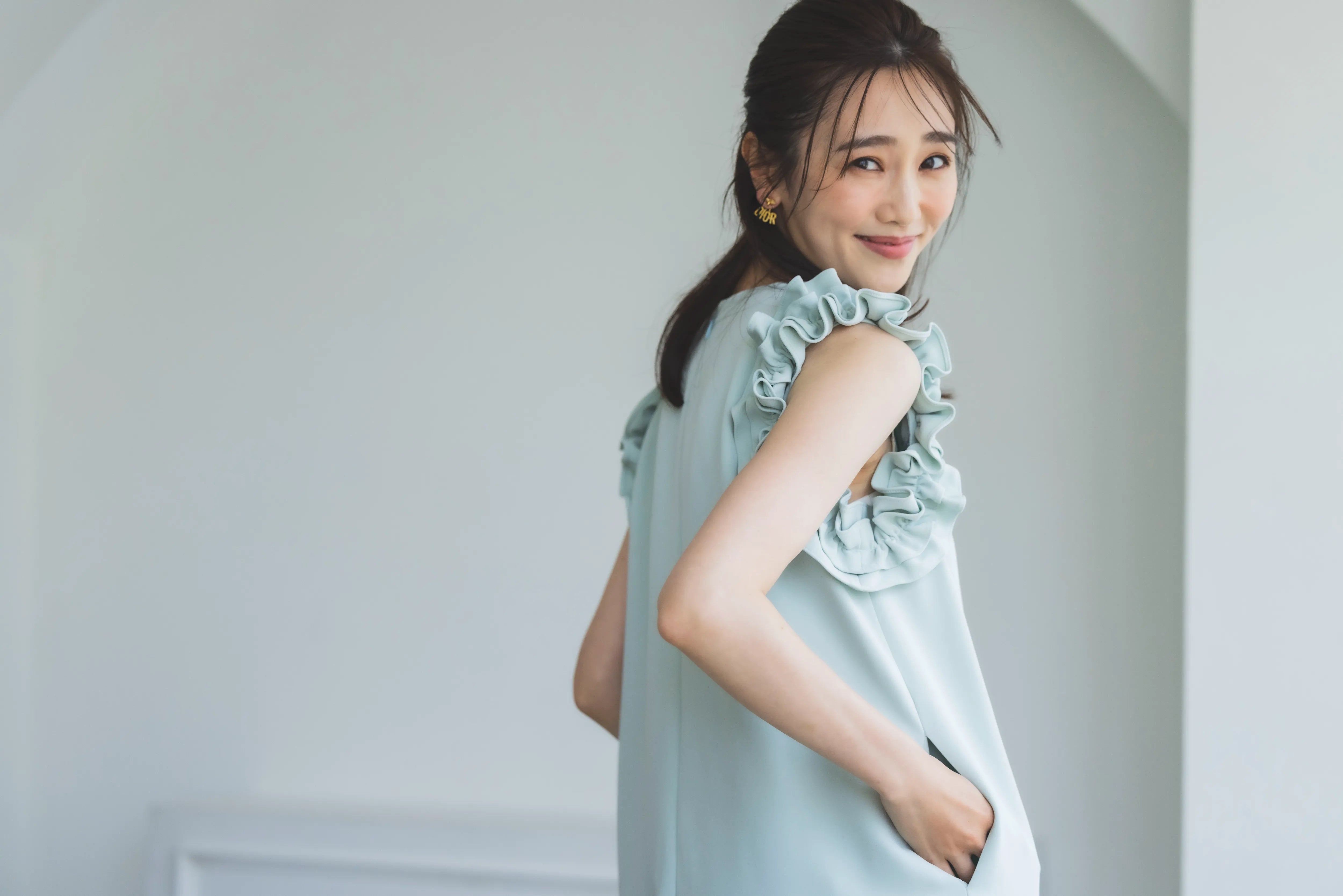 par-lang ドレス(ミントブルー)