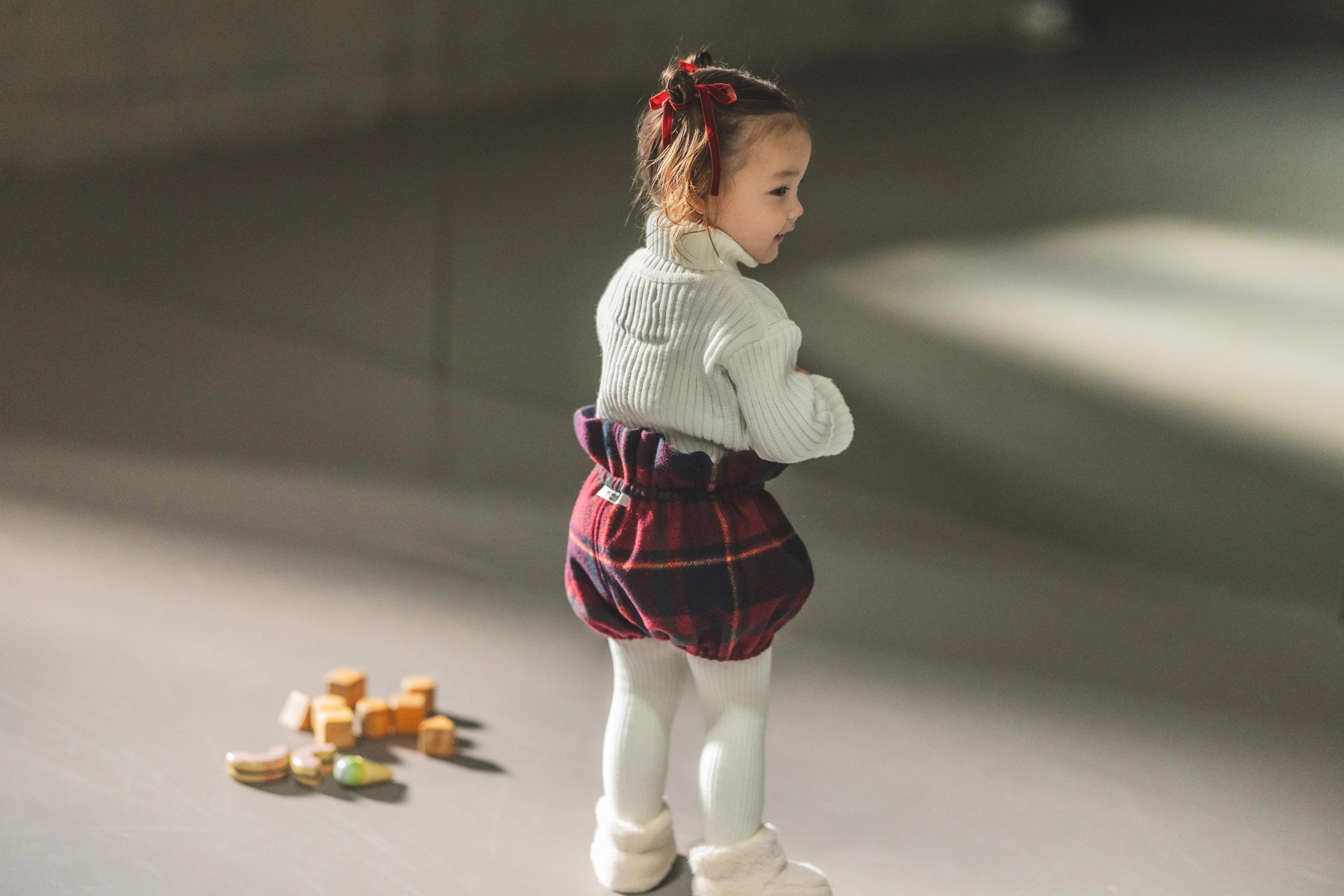 POPPO(ウールチェック)