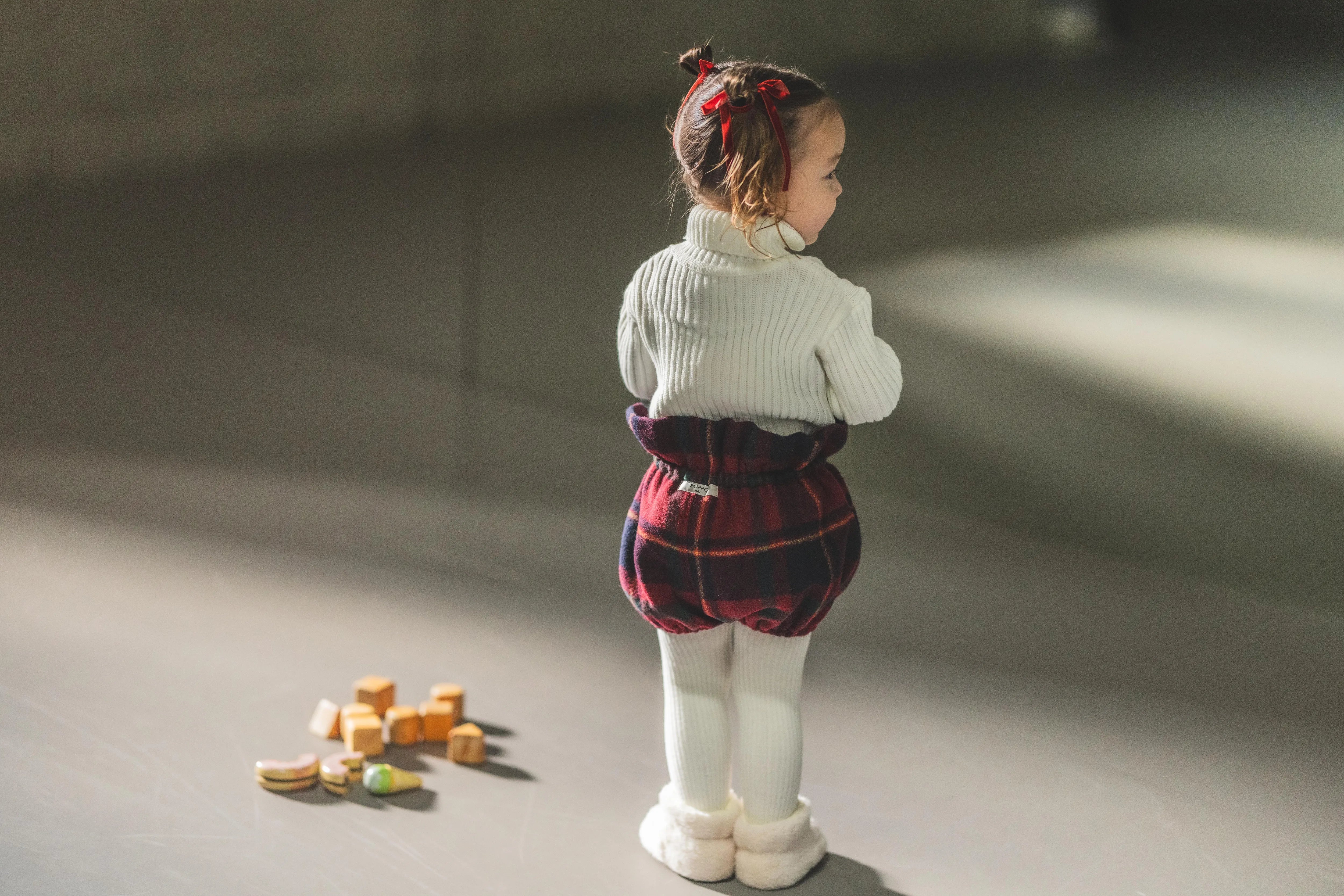 POPPO(ウールチェック)