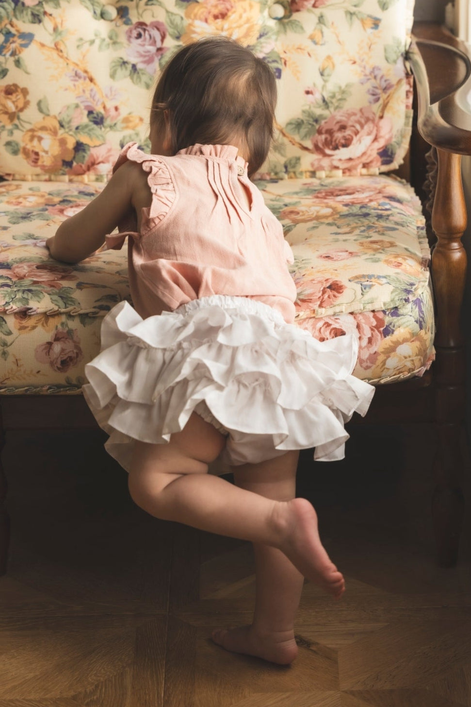 POPPO(ギンガムグレー フリル)