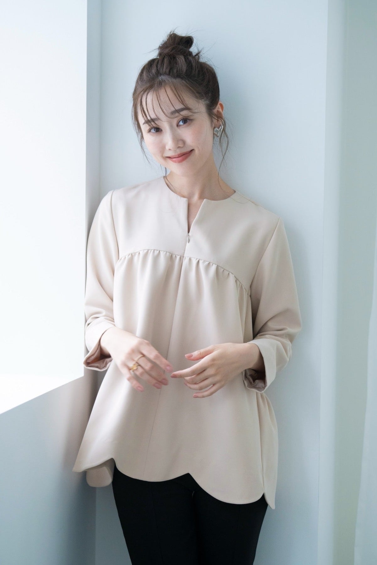 美人トップス(ライトベージュ)
