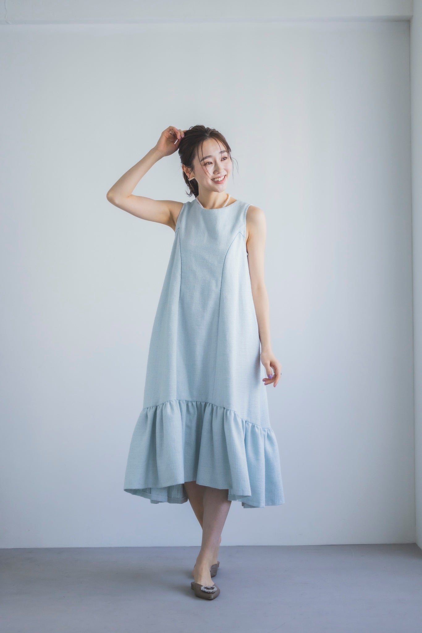 ツイードワンピース-星紡ぎ-