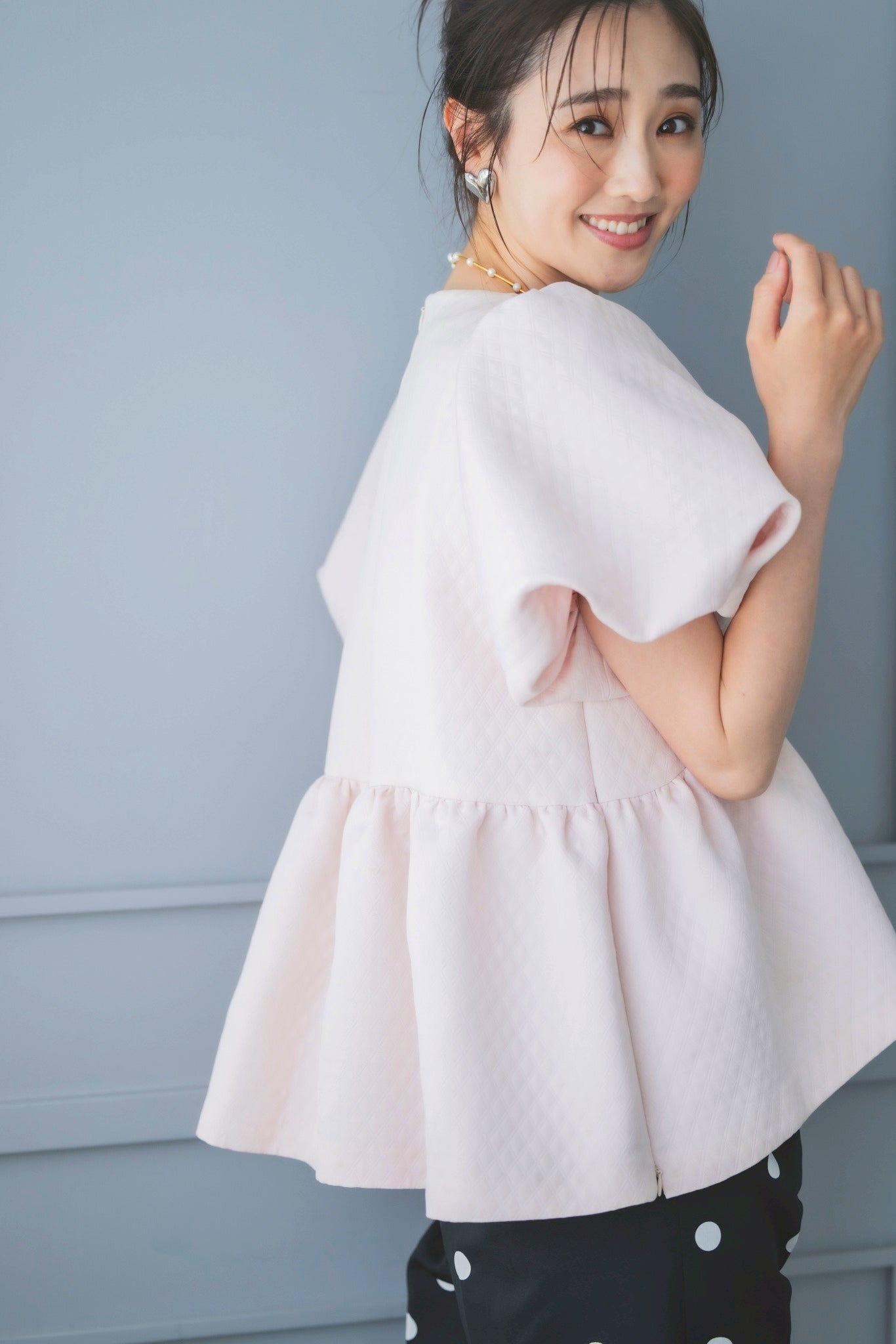 キルティングトップス(ピンク)