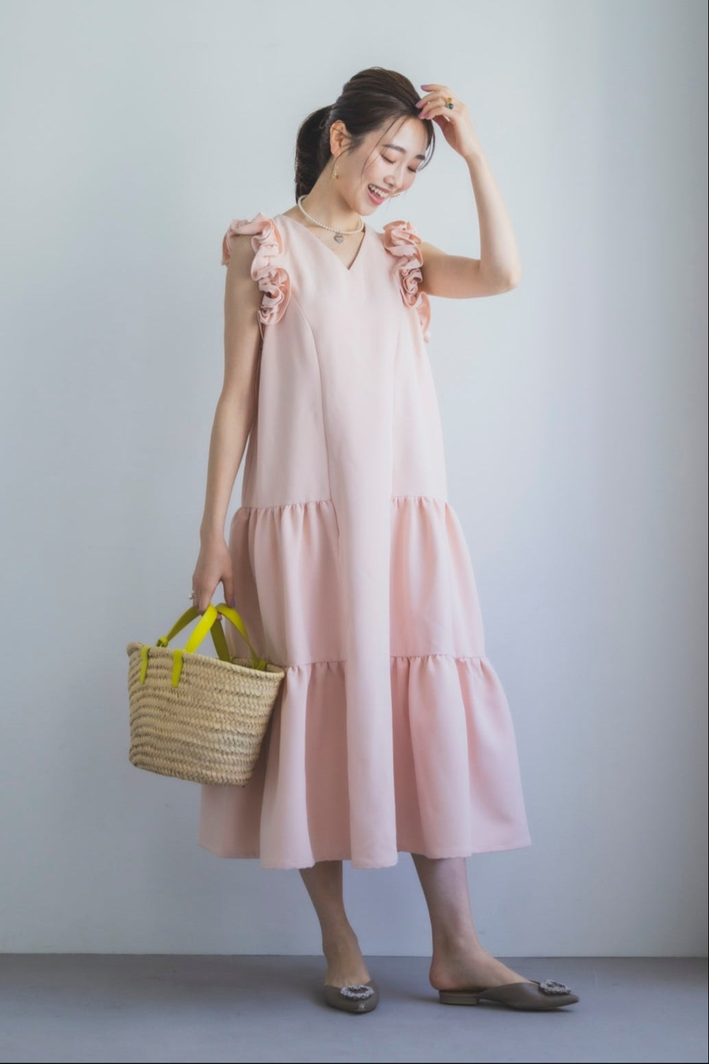 par-lang ドレス(マシュマロピンク)new color !