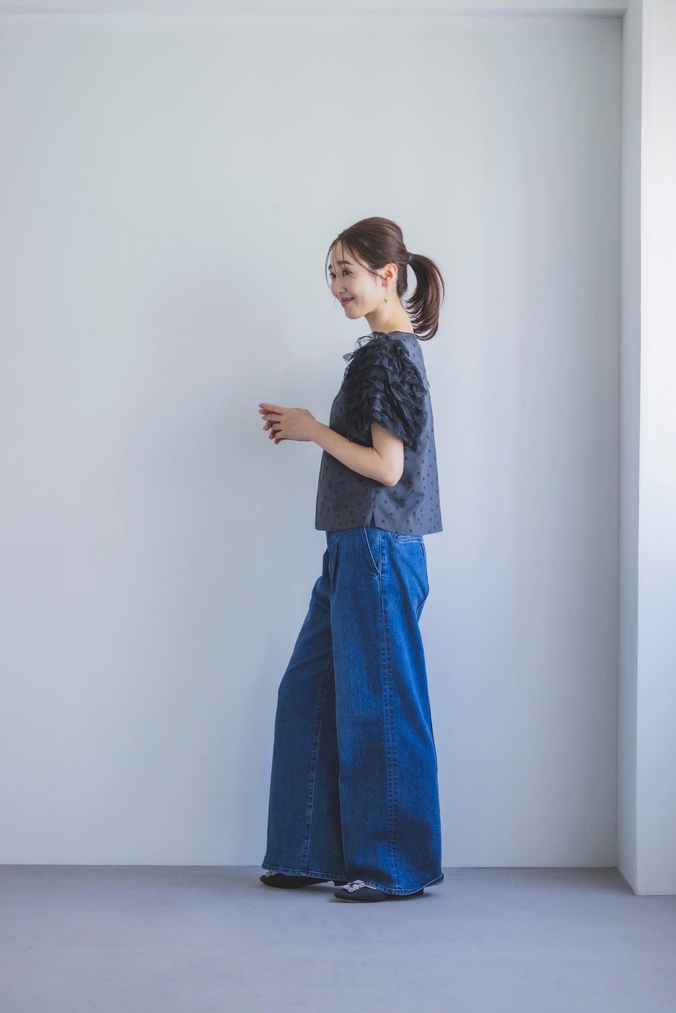 misoトップス(ブラック)