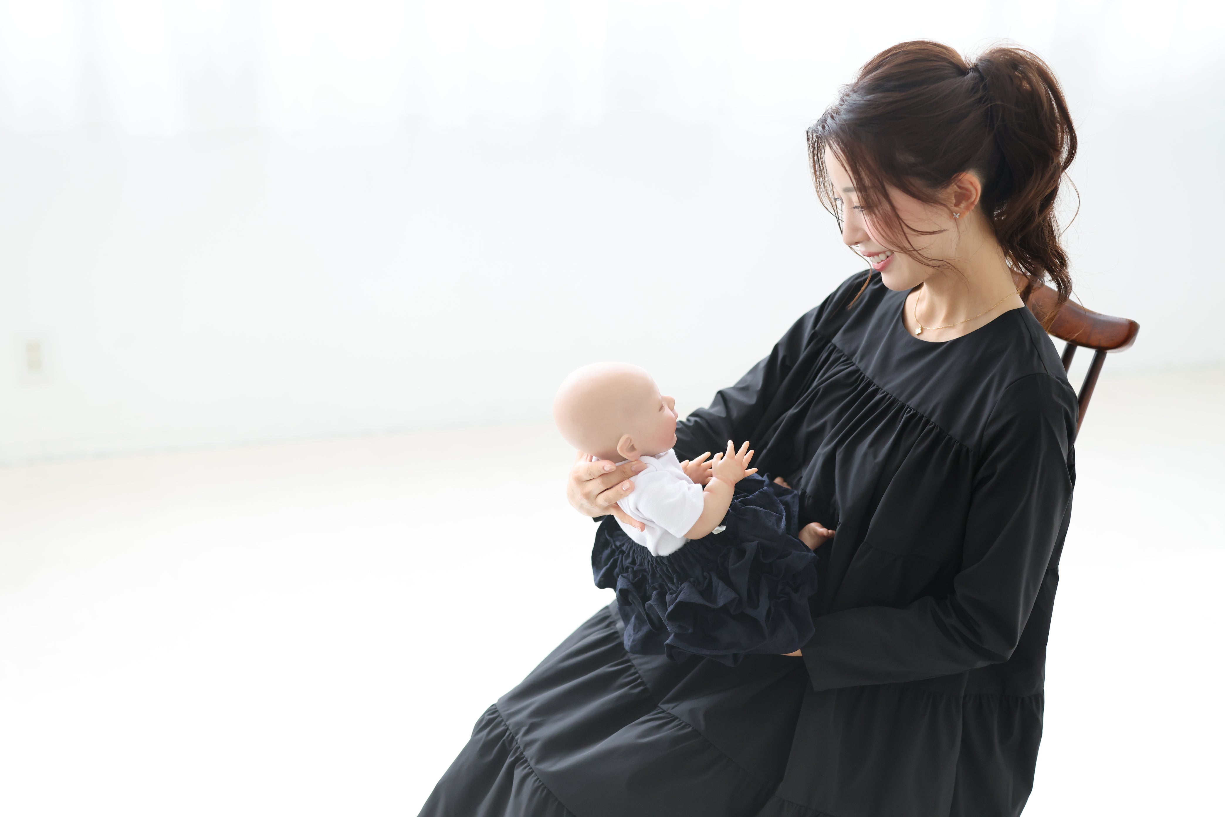 ブロッサムワンピース(ブラック)