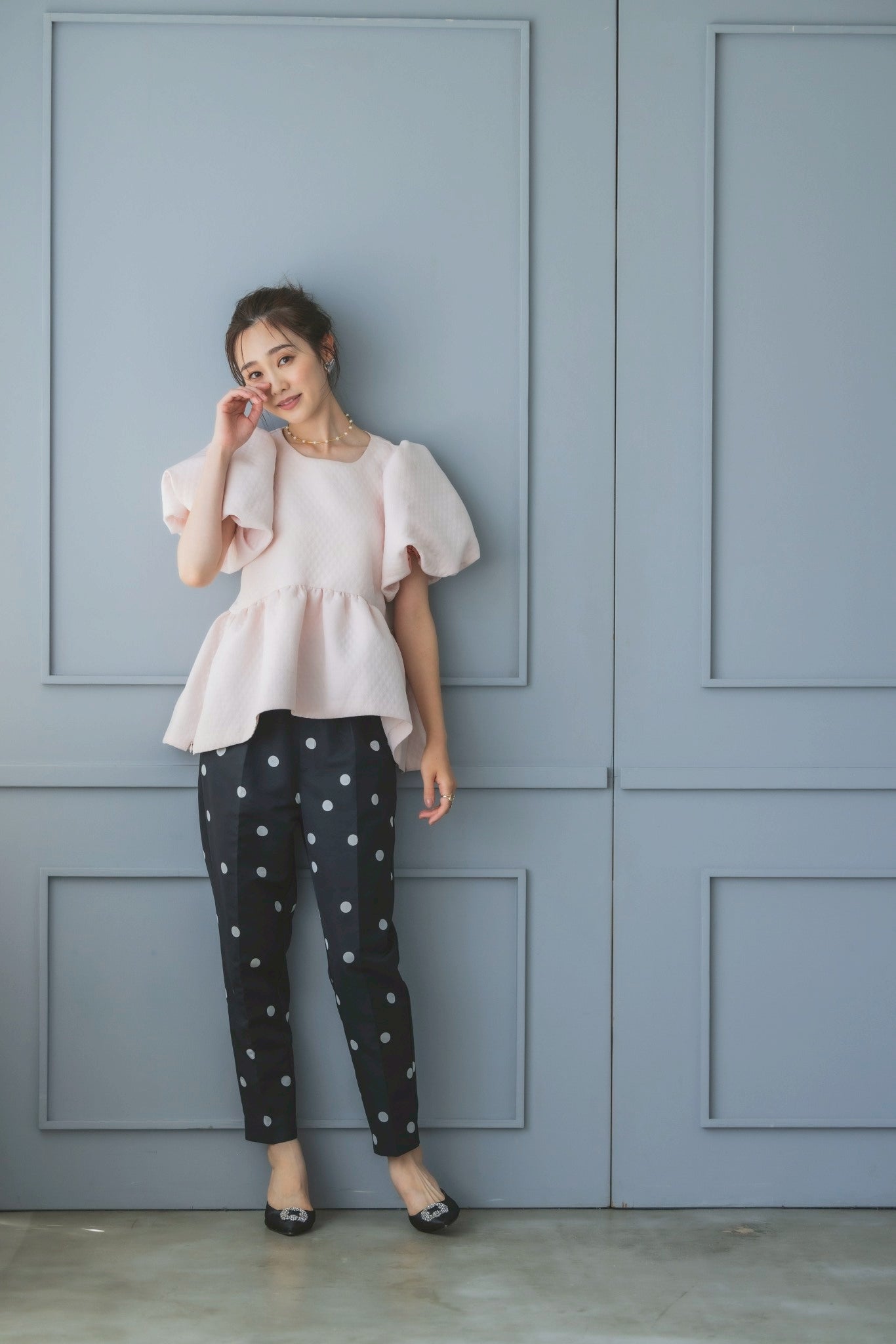 キルティングトップス(ピンク)