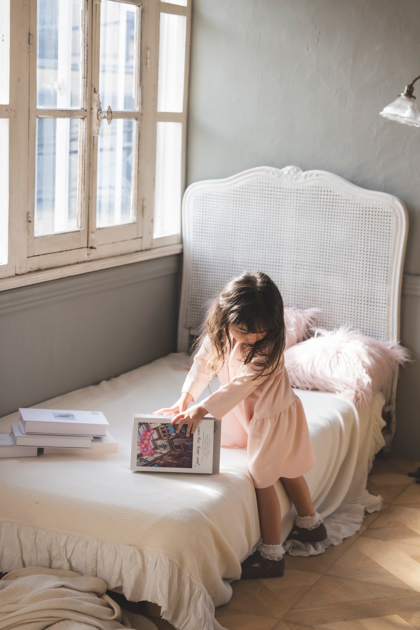 美人トップス for kids(マシュマロピンク)