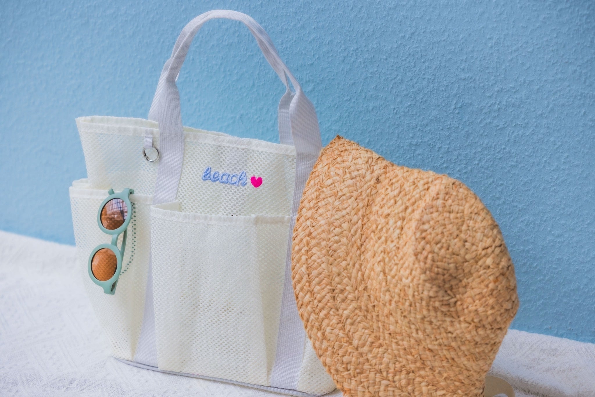 beachメッシュトート