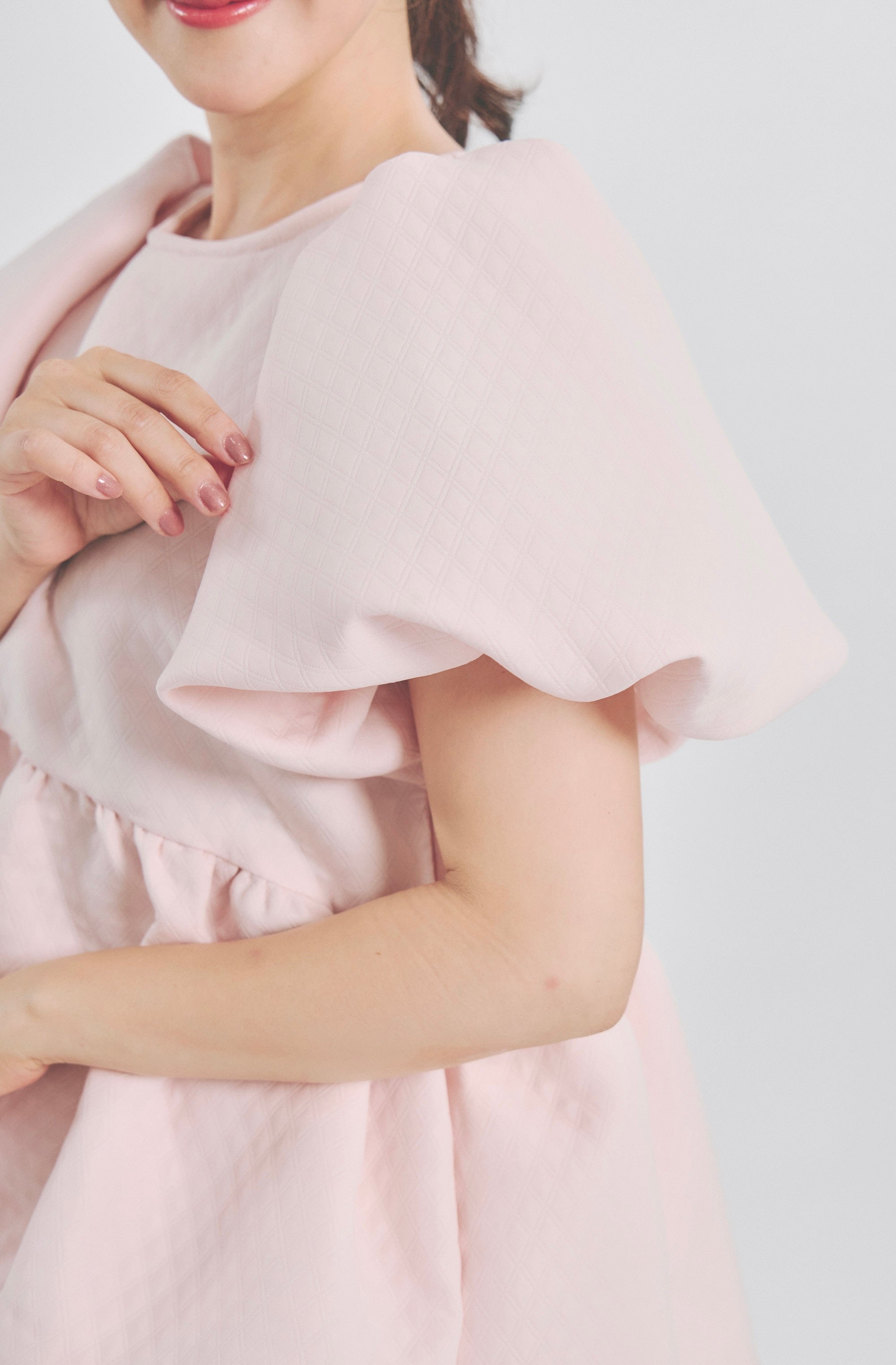 キルティングトップス(ピンク)