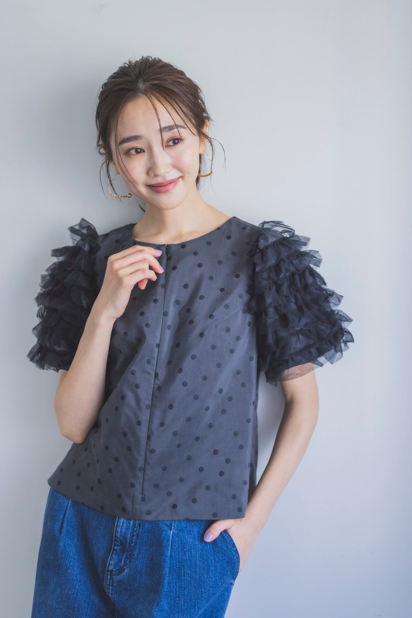 misoトップス(ブラック)