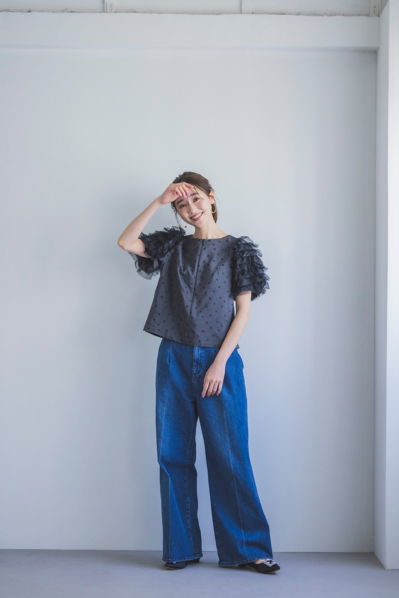 misoトップス(ブラック)