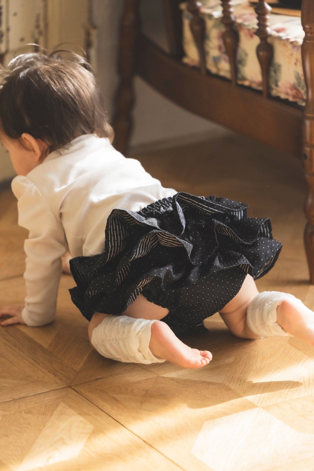 POPPO(ぽこぽこジャガード素材 フリル)