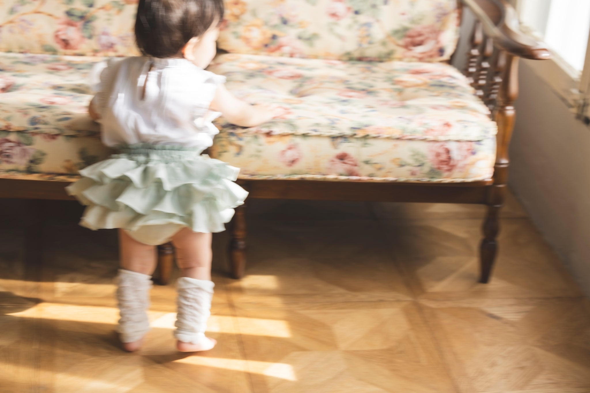 POPPO(リネンシャーベットカラー フリル)