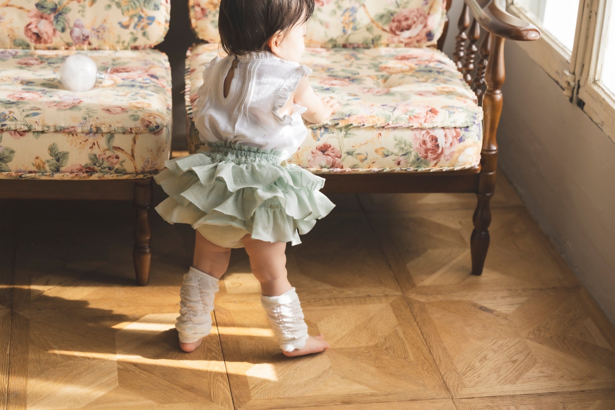 POPPO(リネンシャーベットカラー フリル)