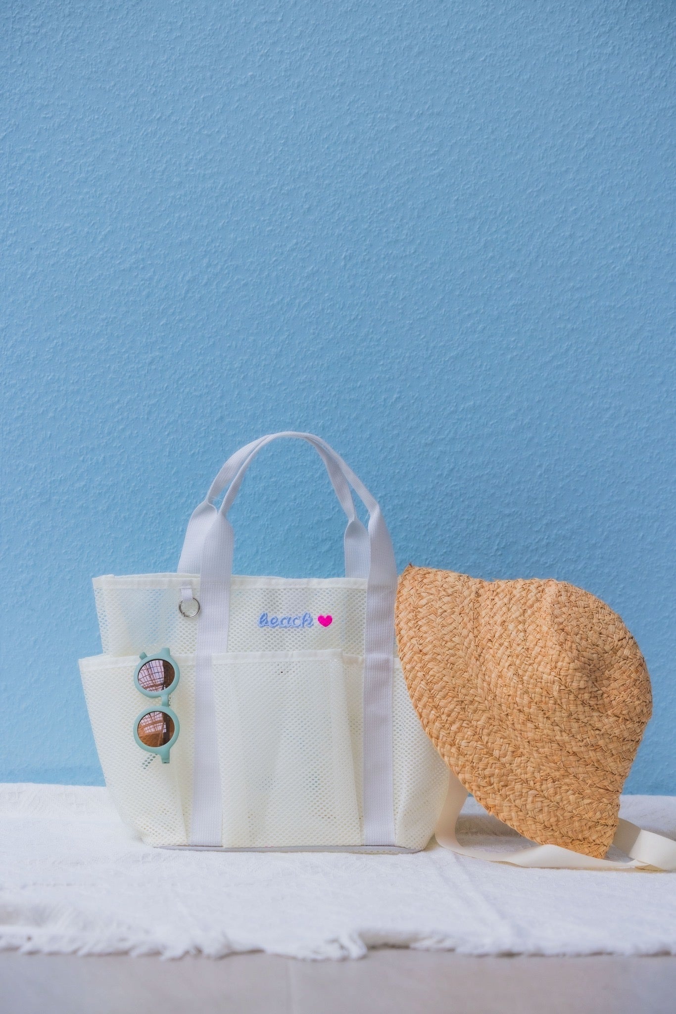 beachメッシュトート