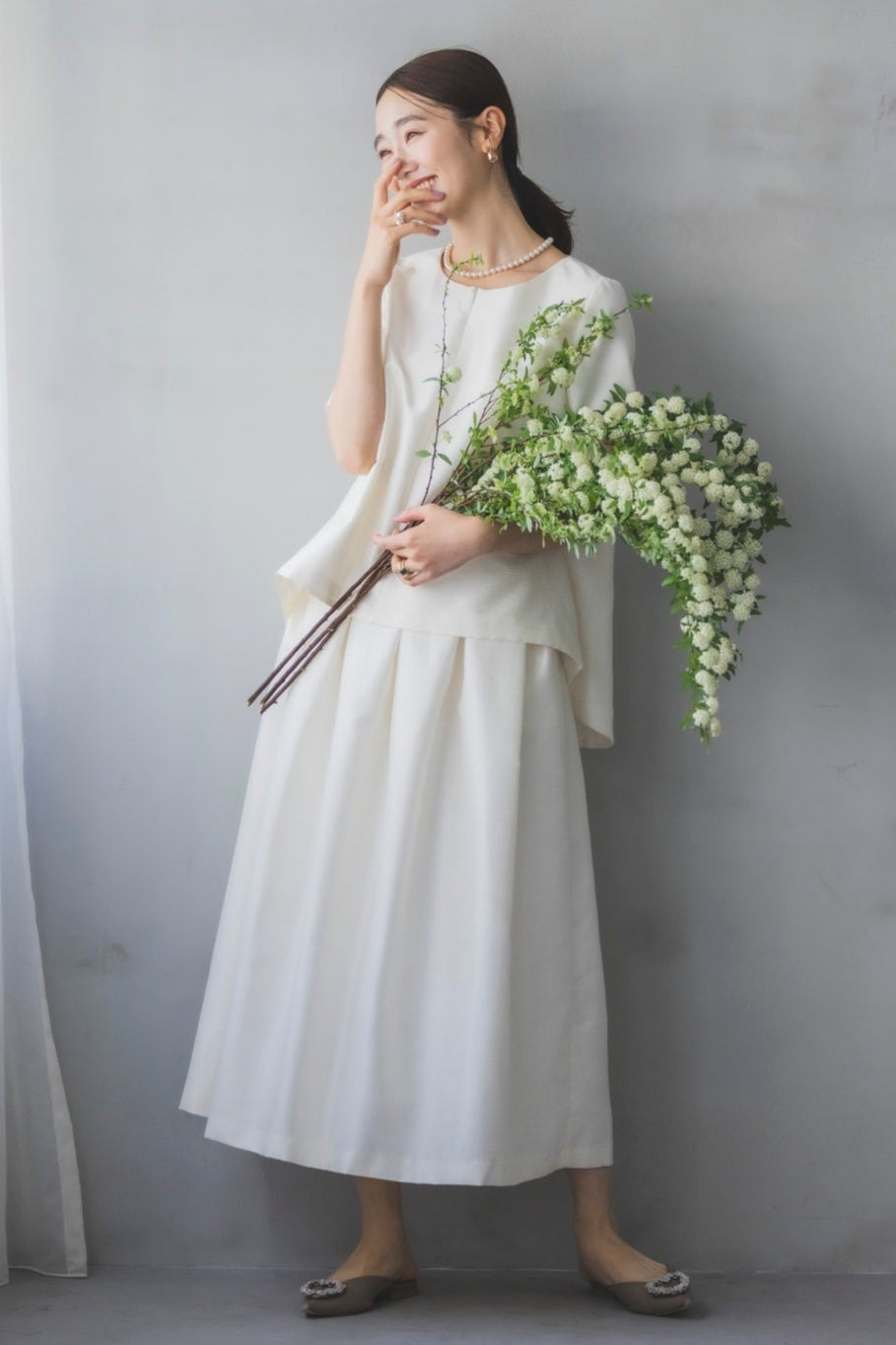 una セットアップ(ホワイト)