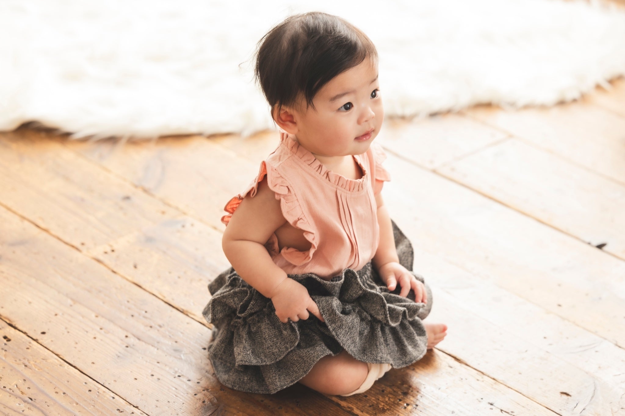 POPPO(winter tweed series フリル)