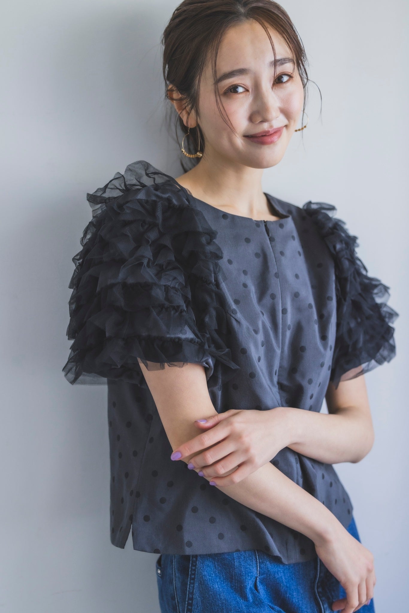 misoトップス(ブラック)