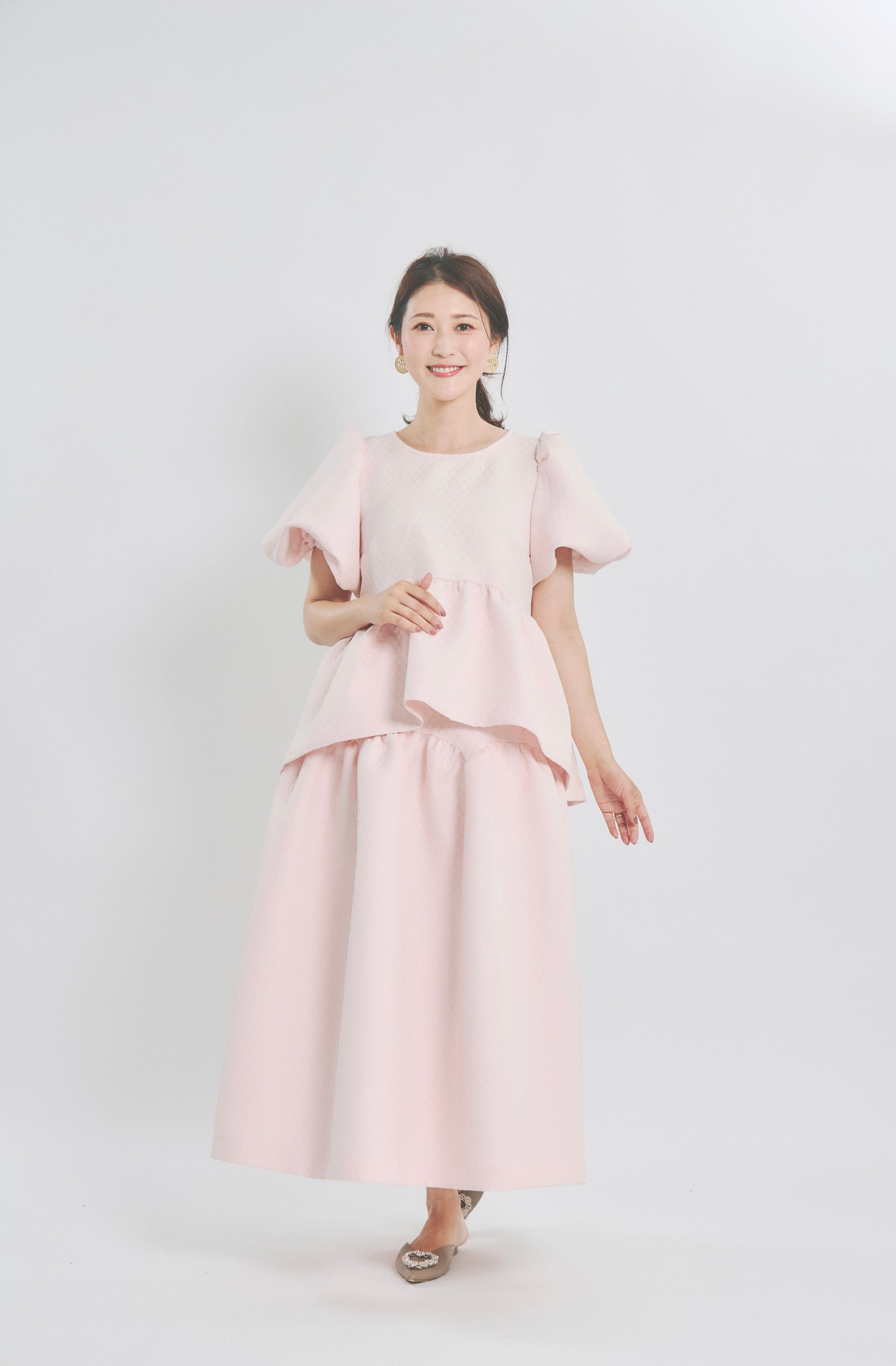 キルティングトップス(ピンク)