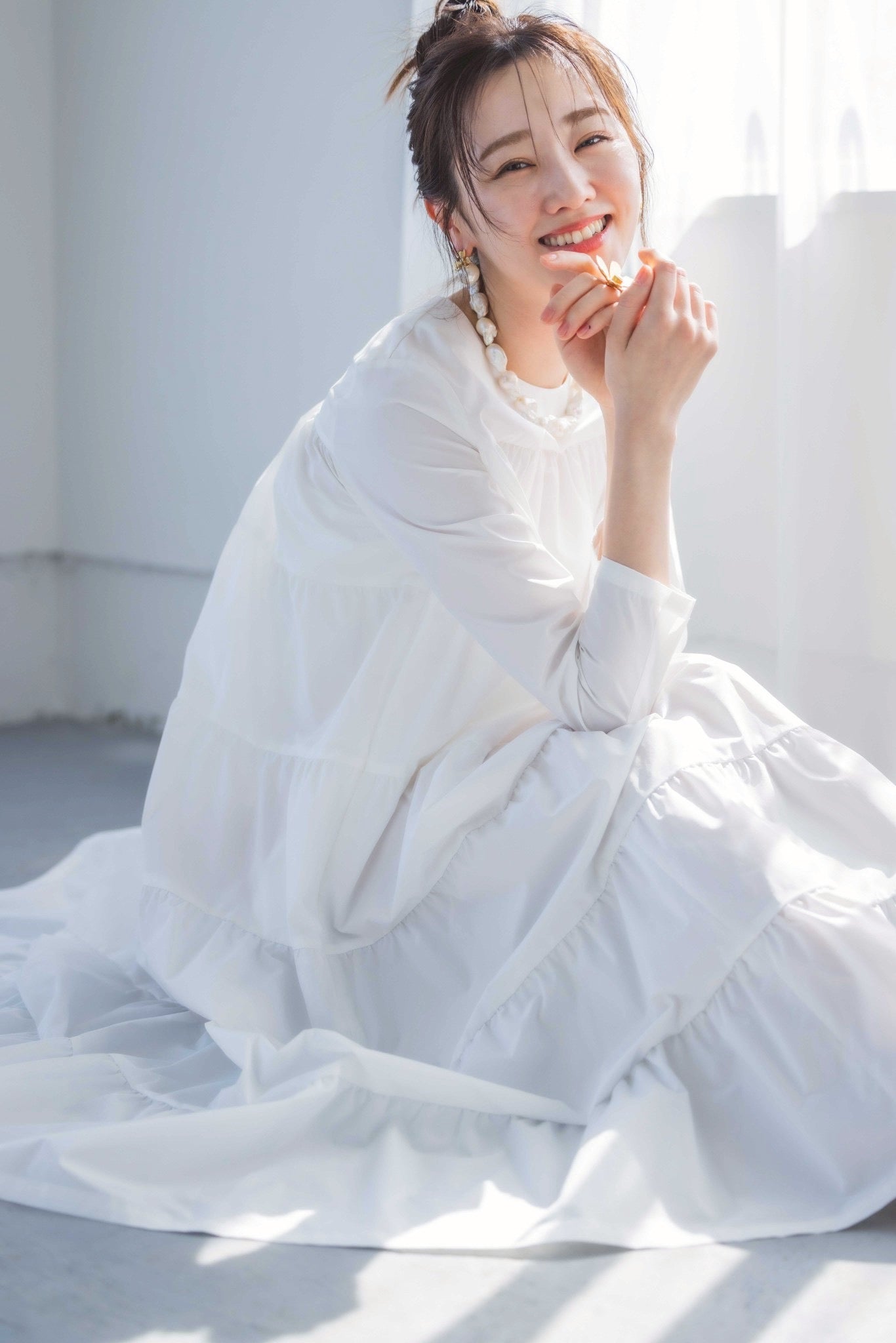 ブロッサムワンピース(ホワイト)