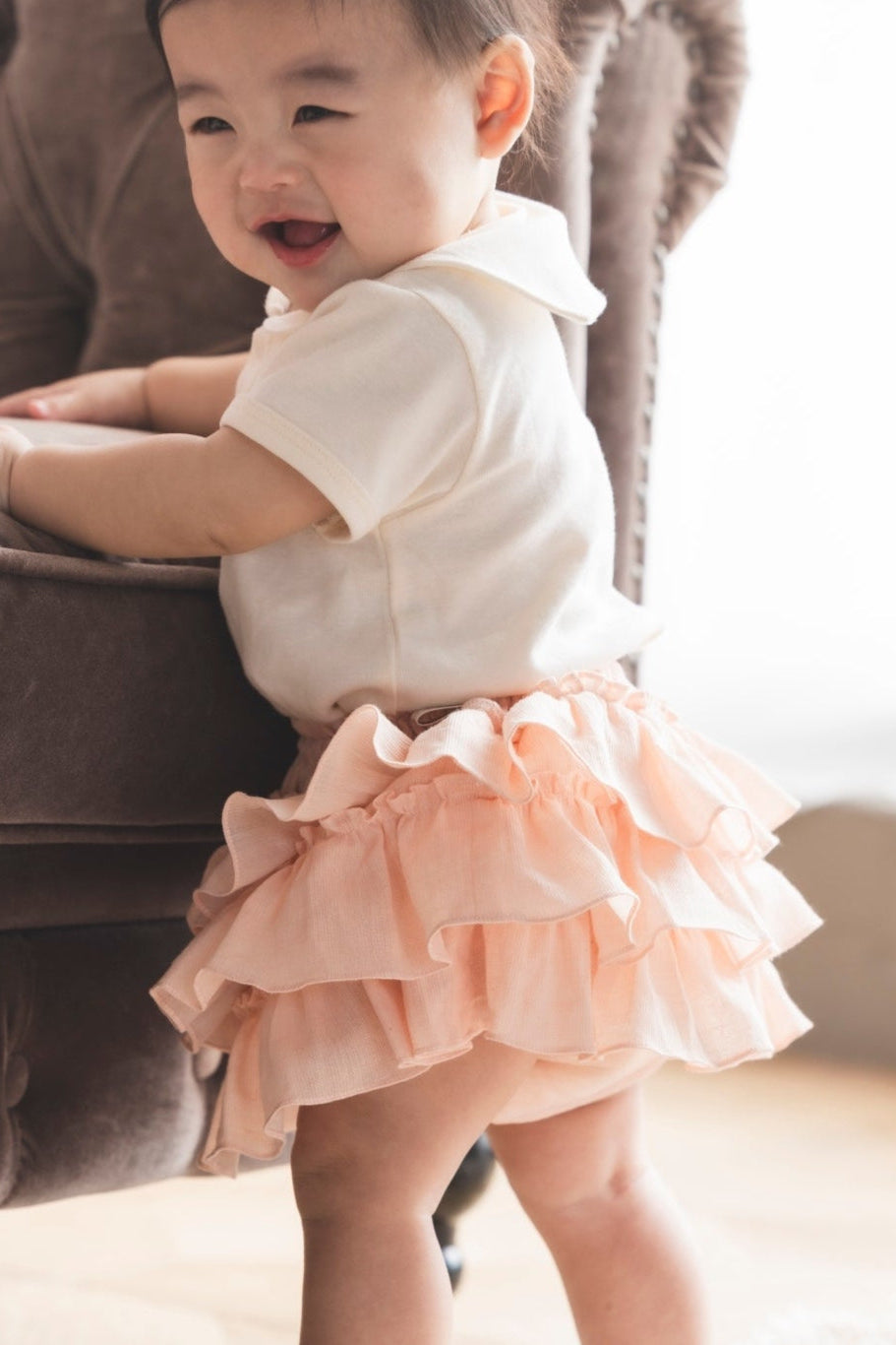 POPPO(リネンシャーベットカラー フリル)