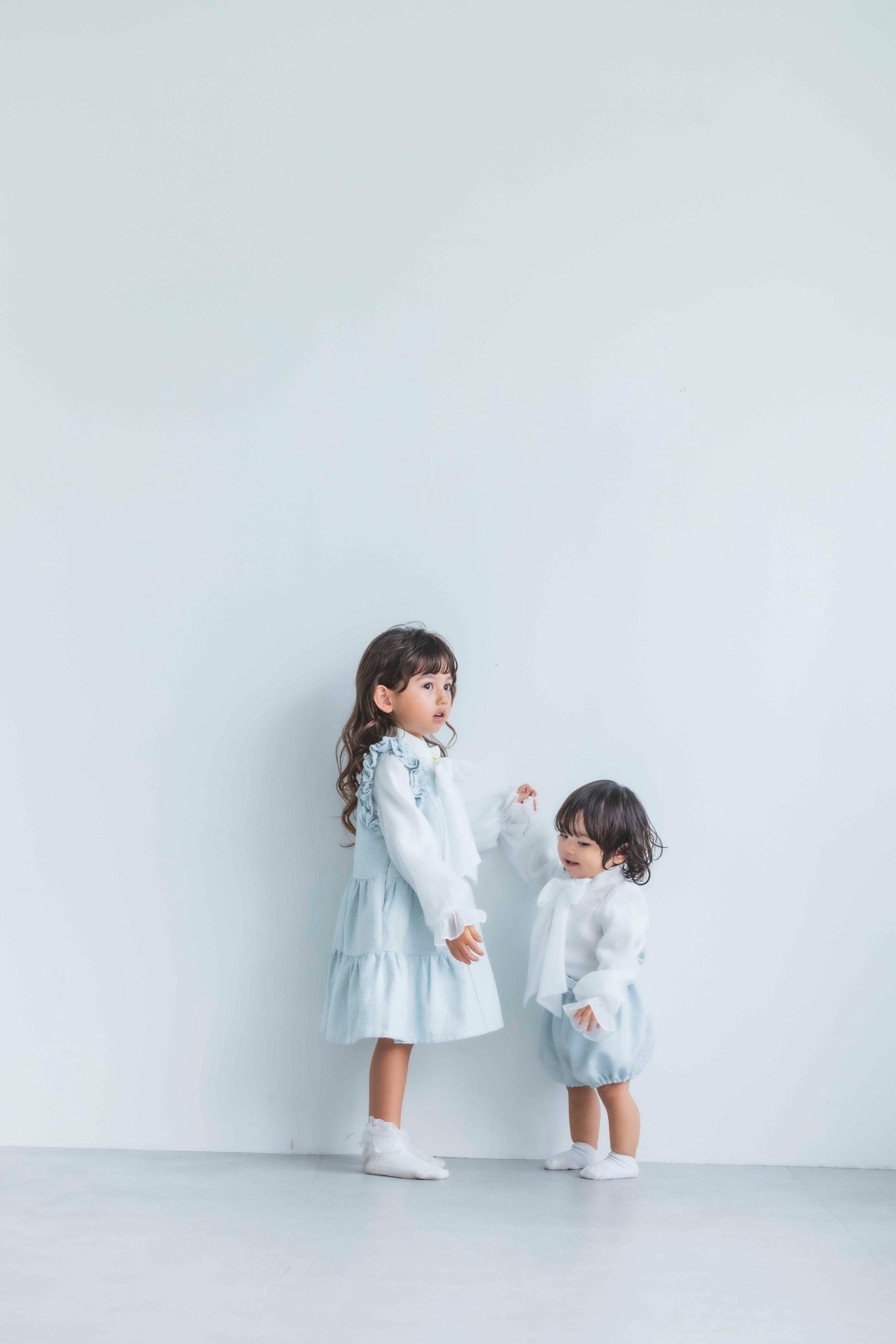 par-lang ドレス for kids(ツイード)