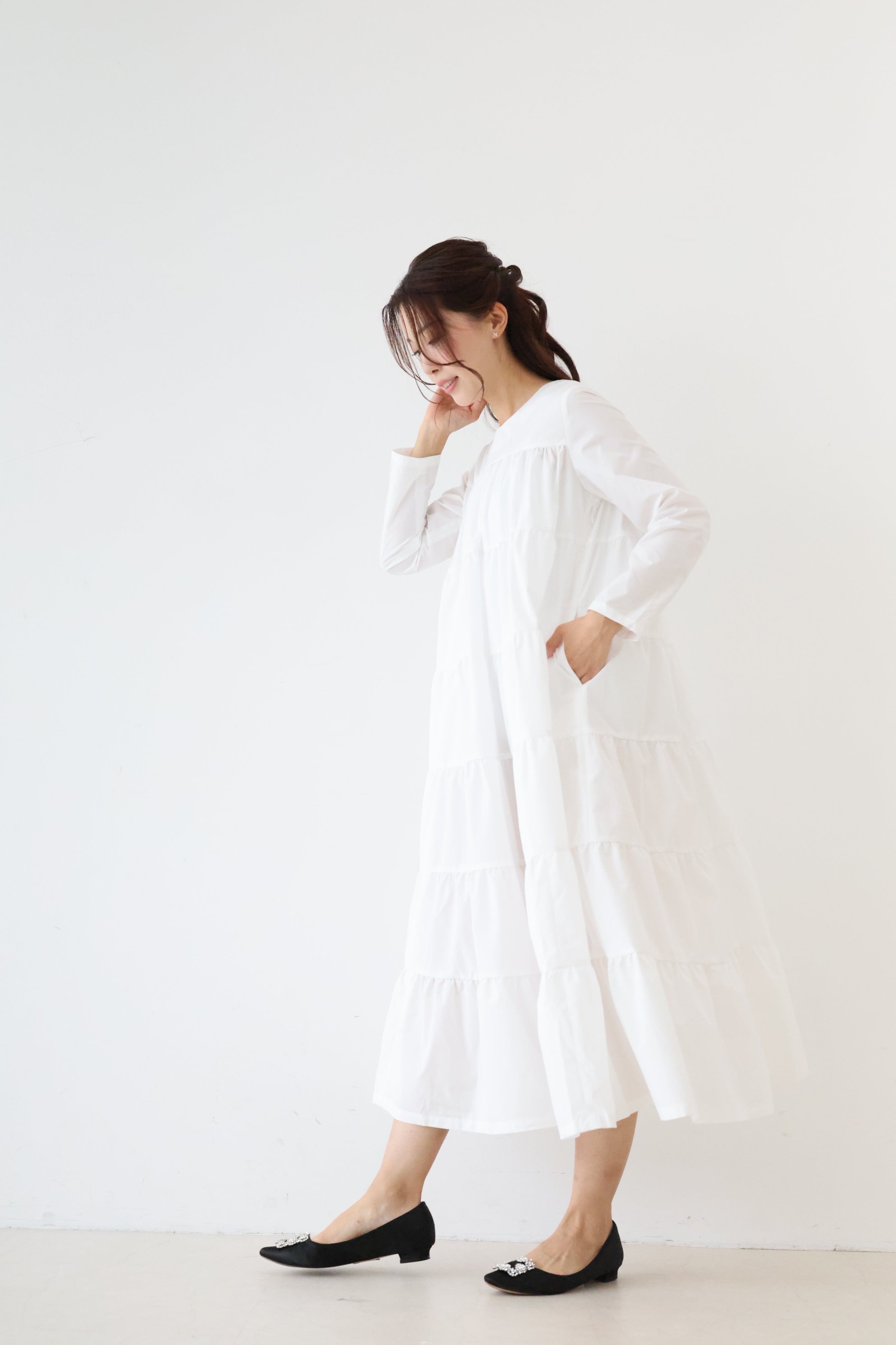 ブロッサムワンピース(ホワイト)