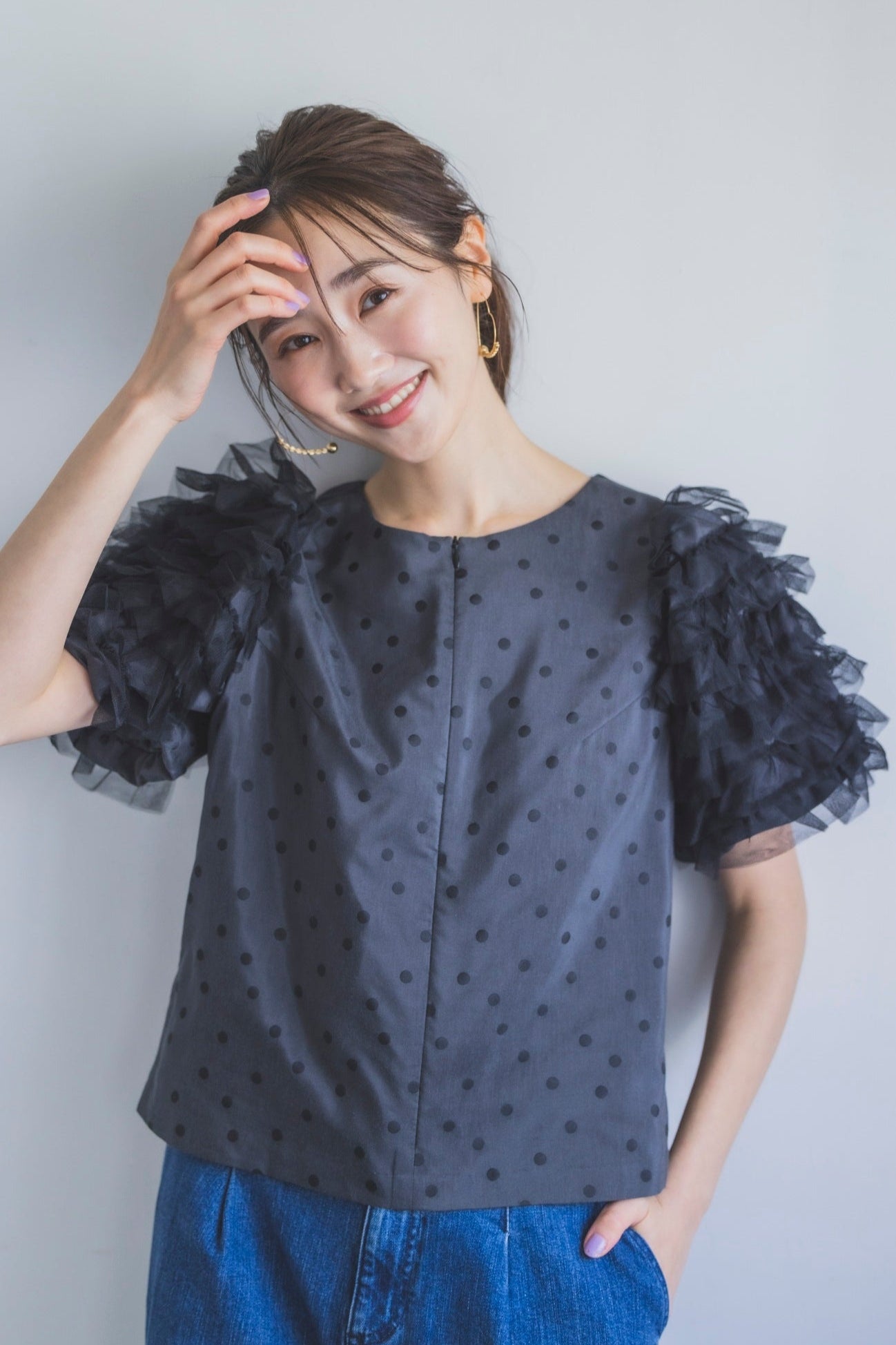 misoトップス(ブラック)