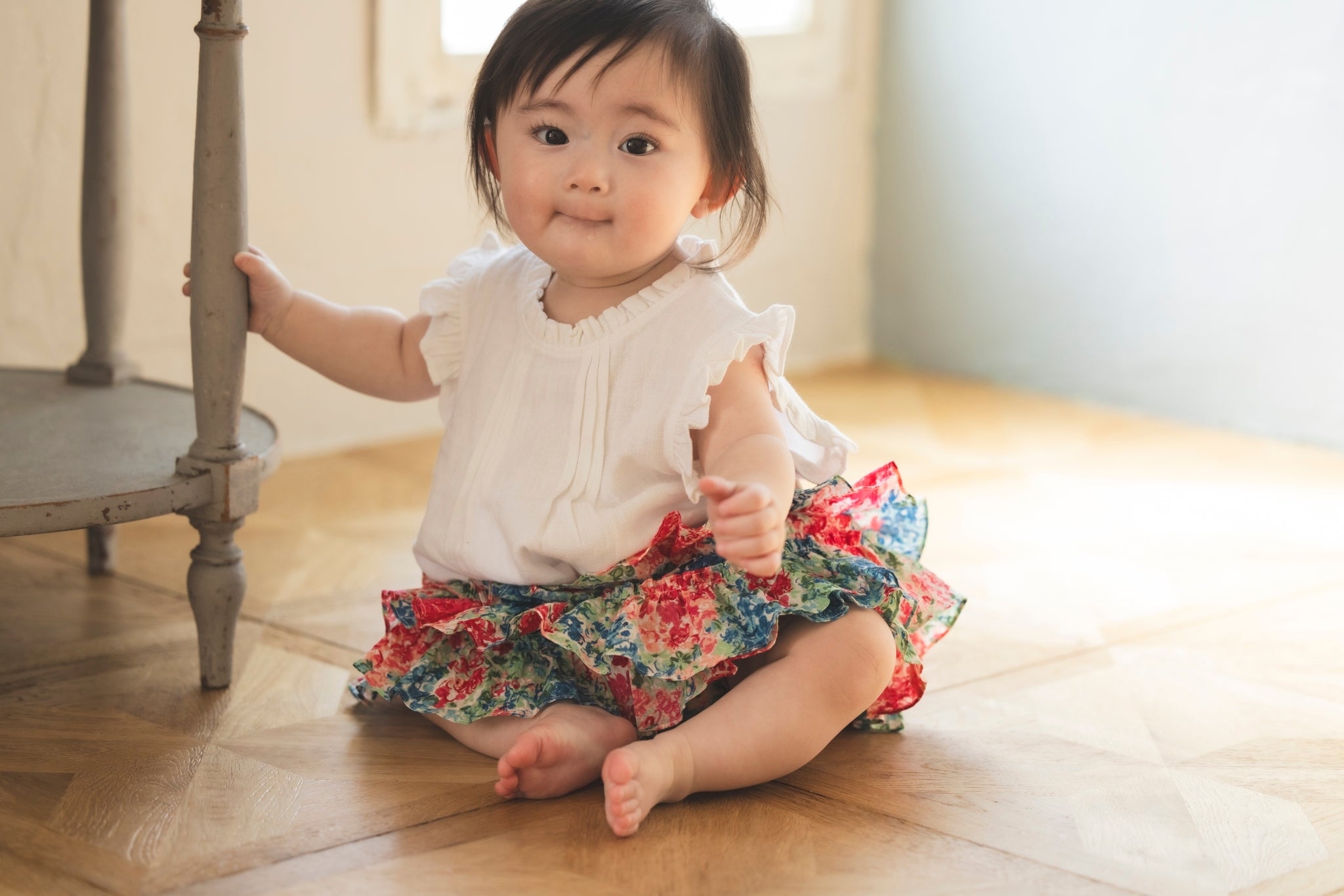 POPPO(お花畑シリーズ大花柄 フリル)