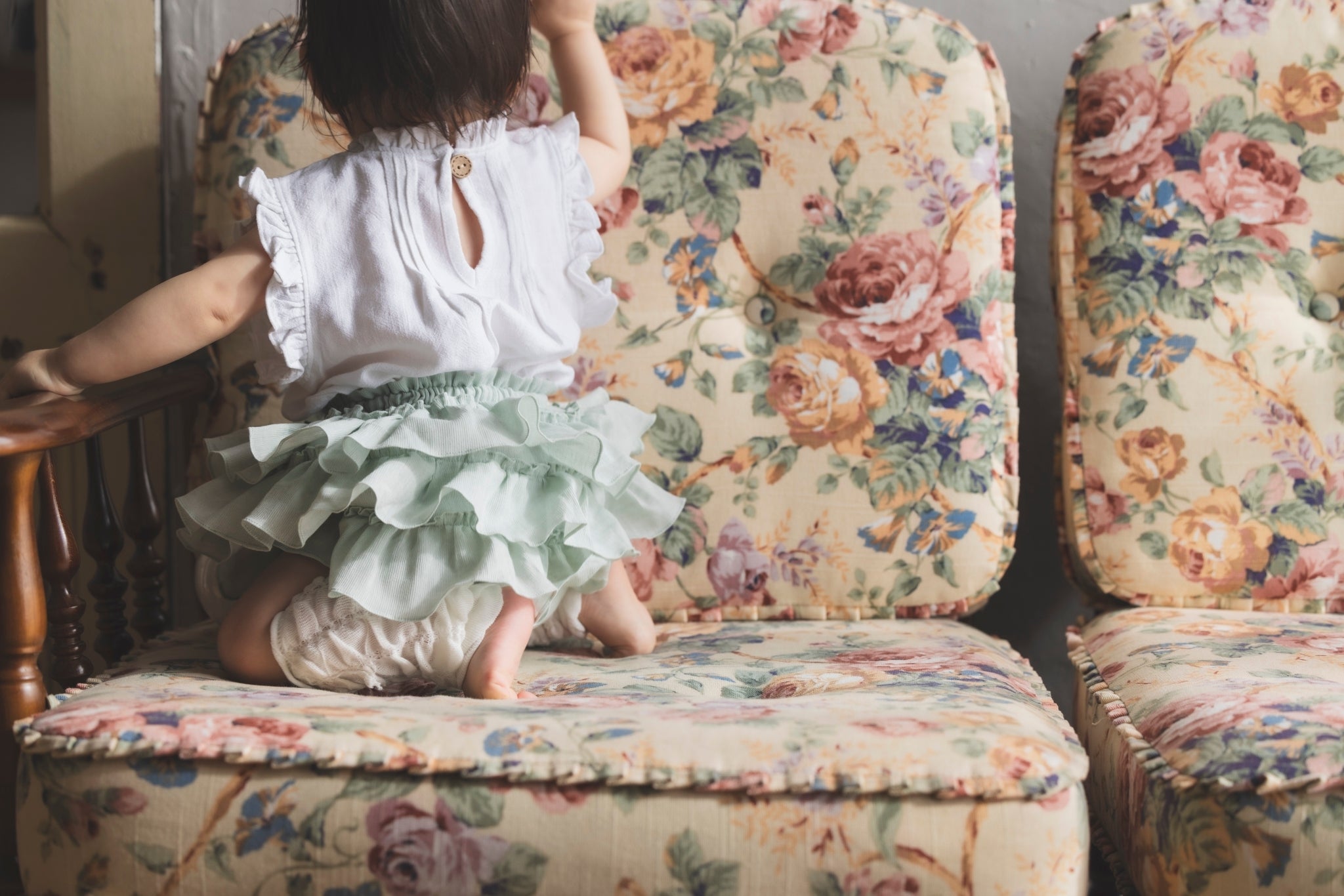 POPPO(リネンシャーベットカラー フリル)