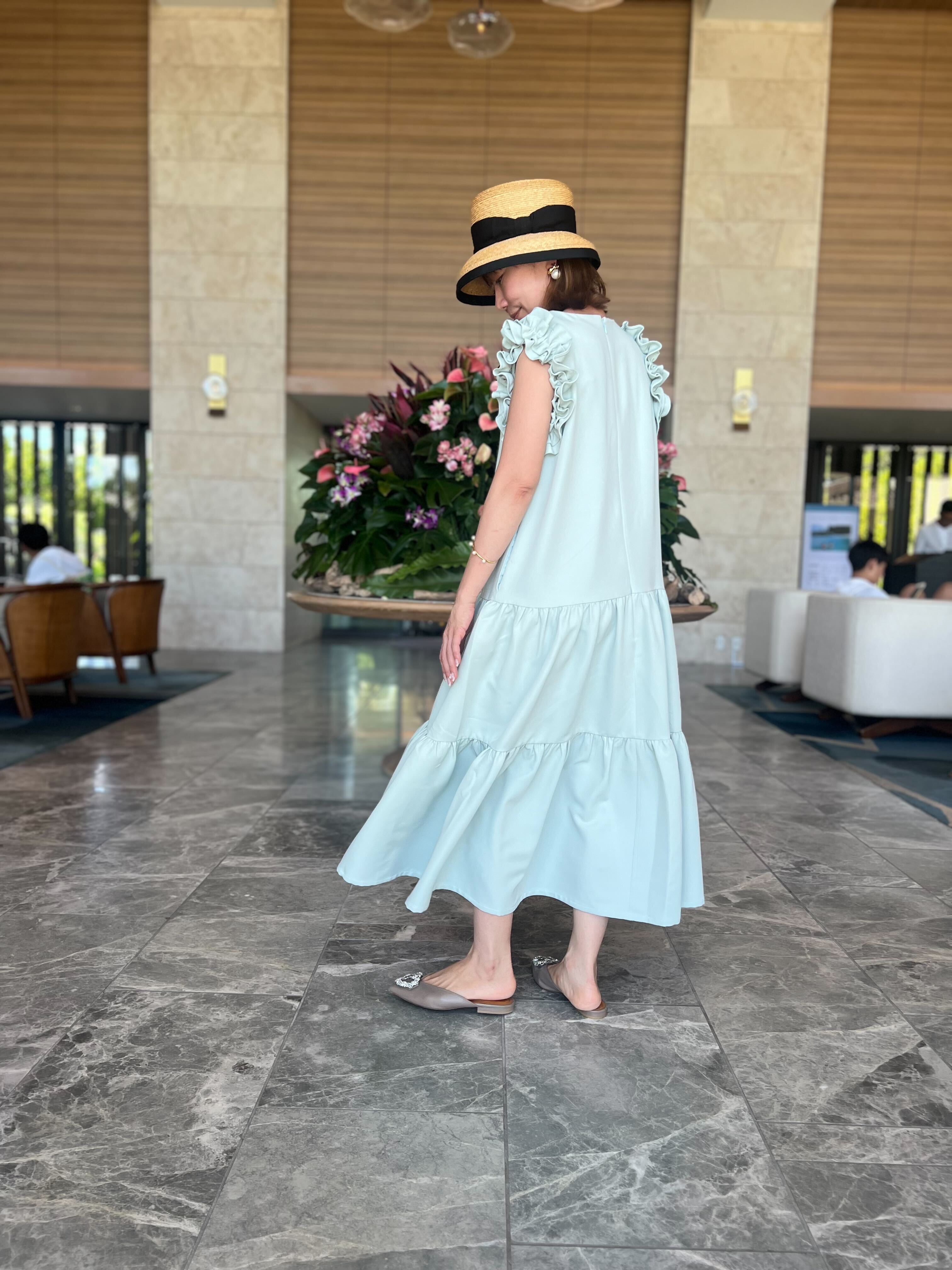 par-lang ドレス(ミントブルー)