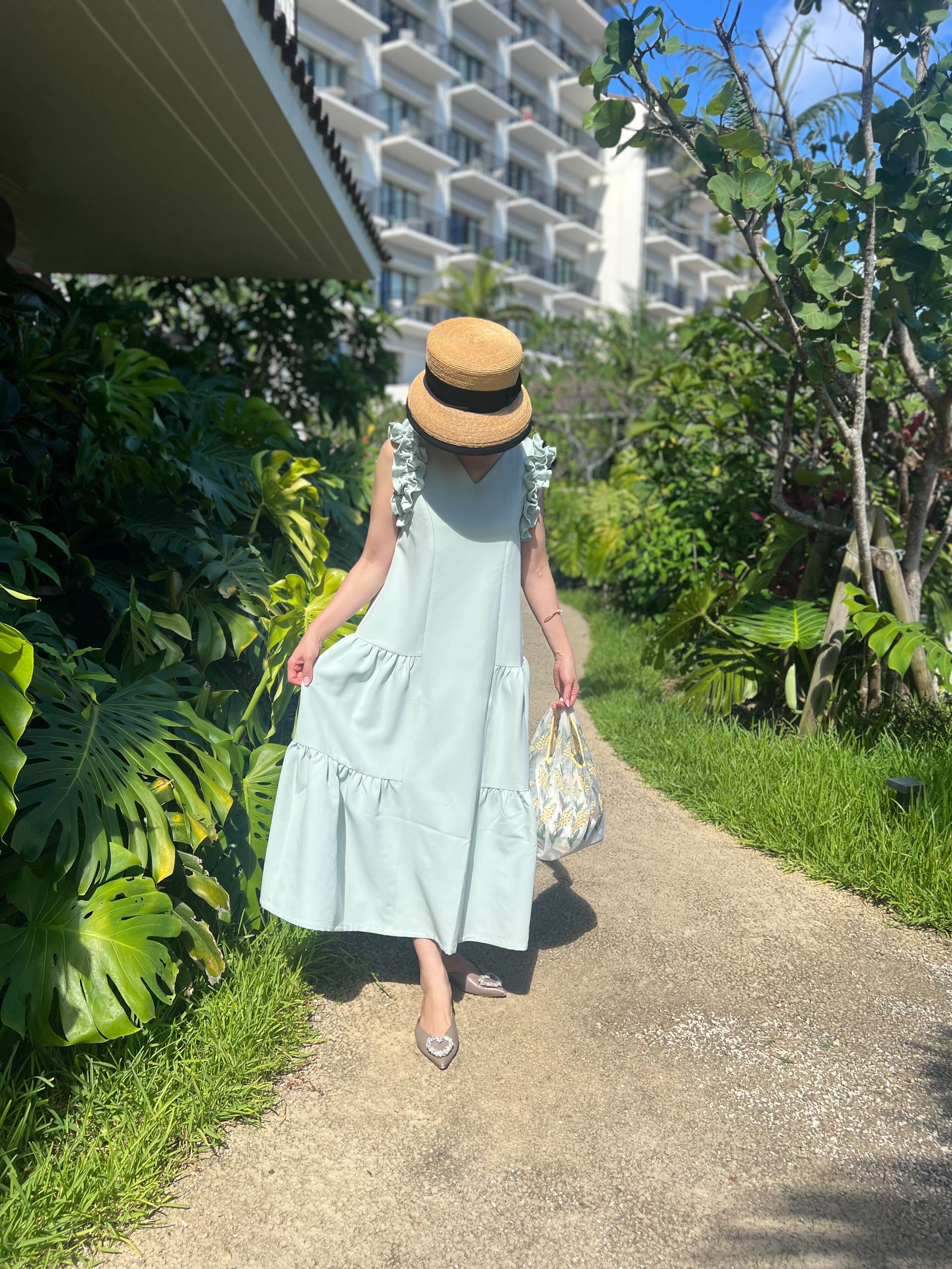 par-lang ドレス(ミントブルー)