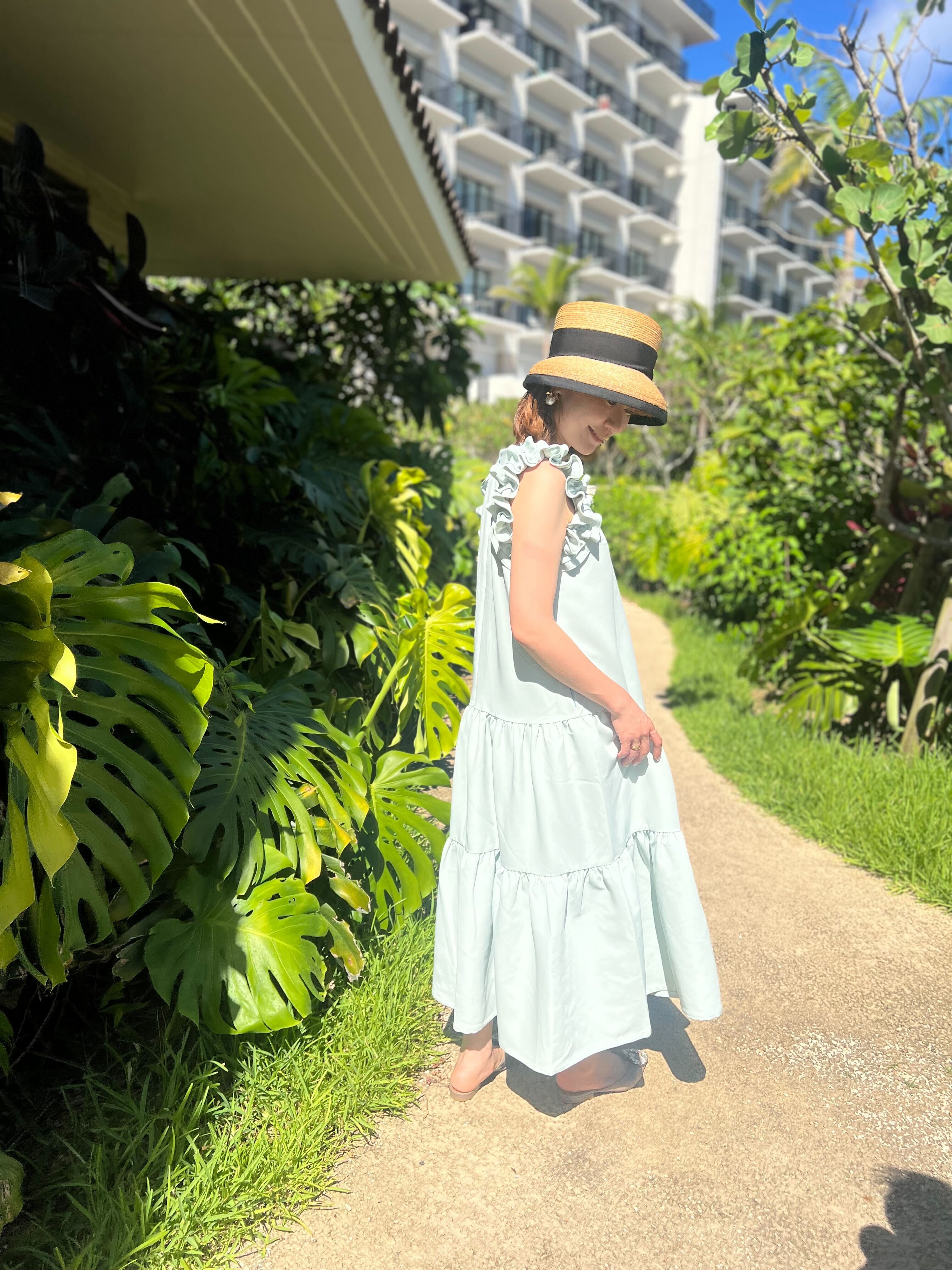 par-lang ドレス(ミントブルー)