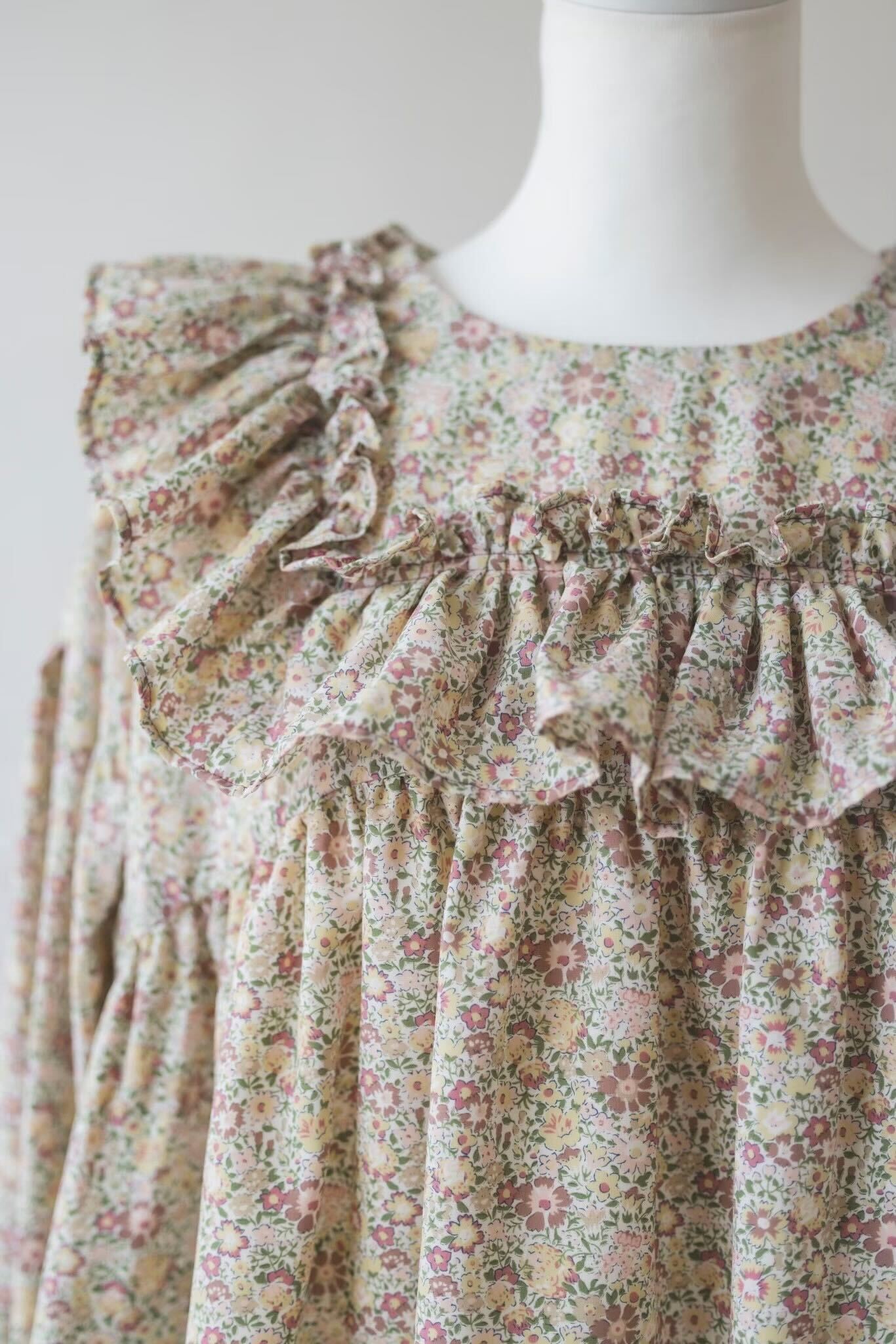 hyang リバティブラウス(ピンク)